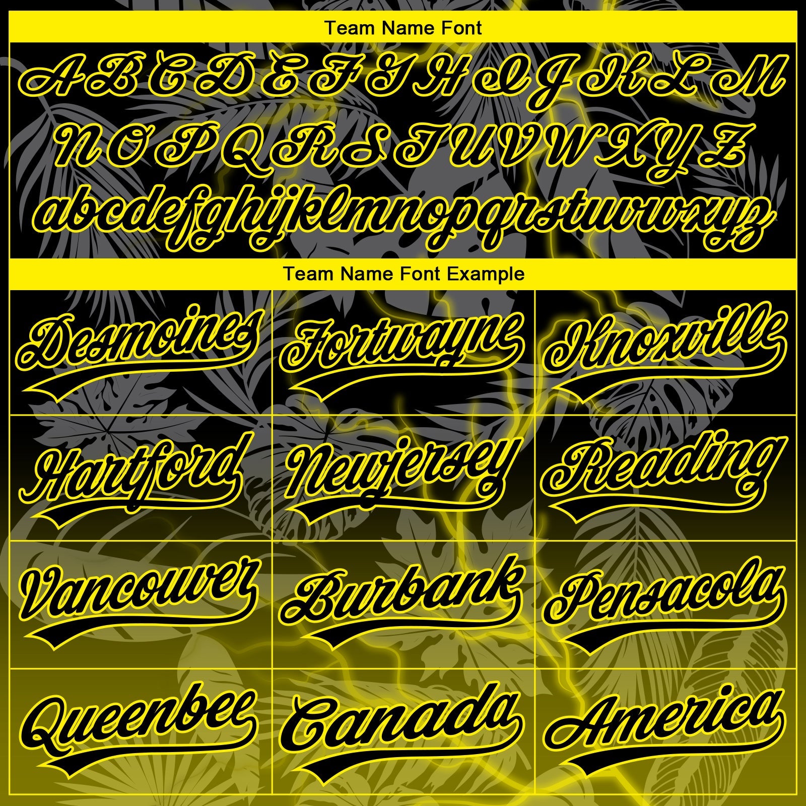 Custom Stitched Black Black-Light Yellow 3D Pattern Design Leopardo Sports Pullover Sweatshirt Hoodie view 3