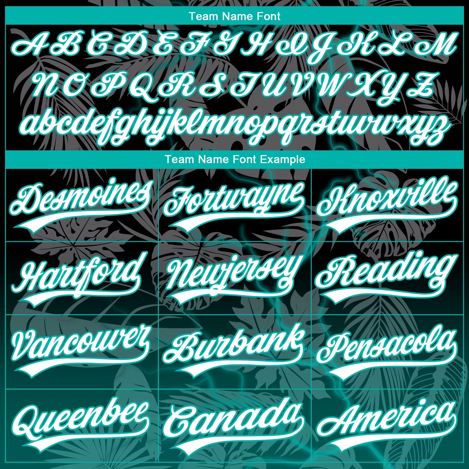 Custom Stitched Black White-Teal 3D Pattern Design Leopardo Sports Pullover Sweatshirt Hoodie view 3