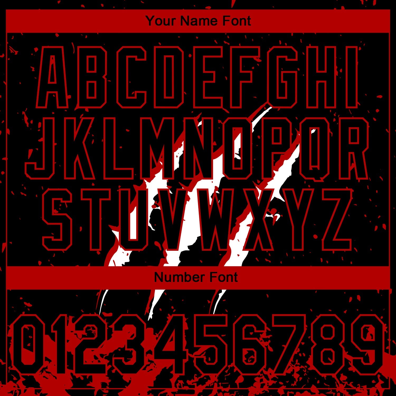 Custom Stitched Black Black-Red 3D Pattern Design Leopardo Scratch Sports Pullover Sweatshirt Hoodie view 4