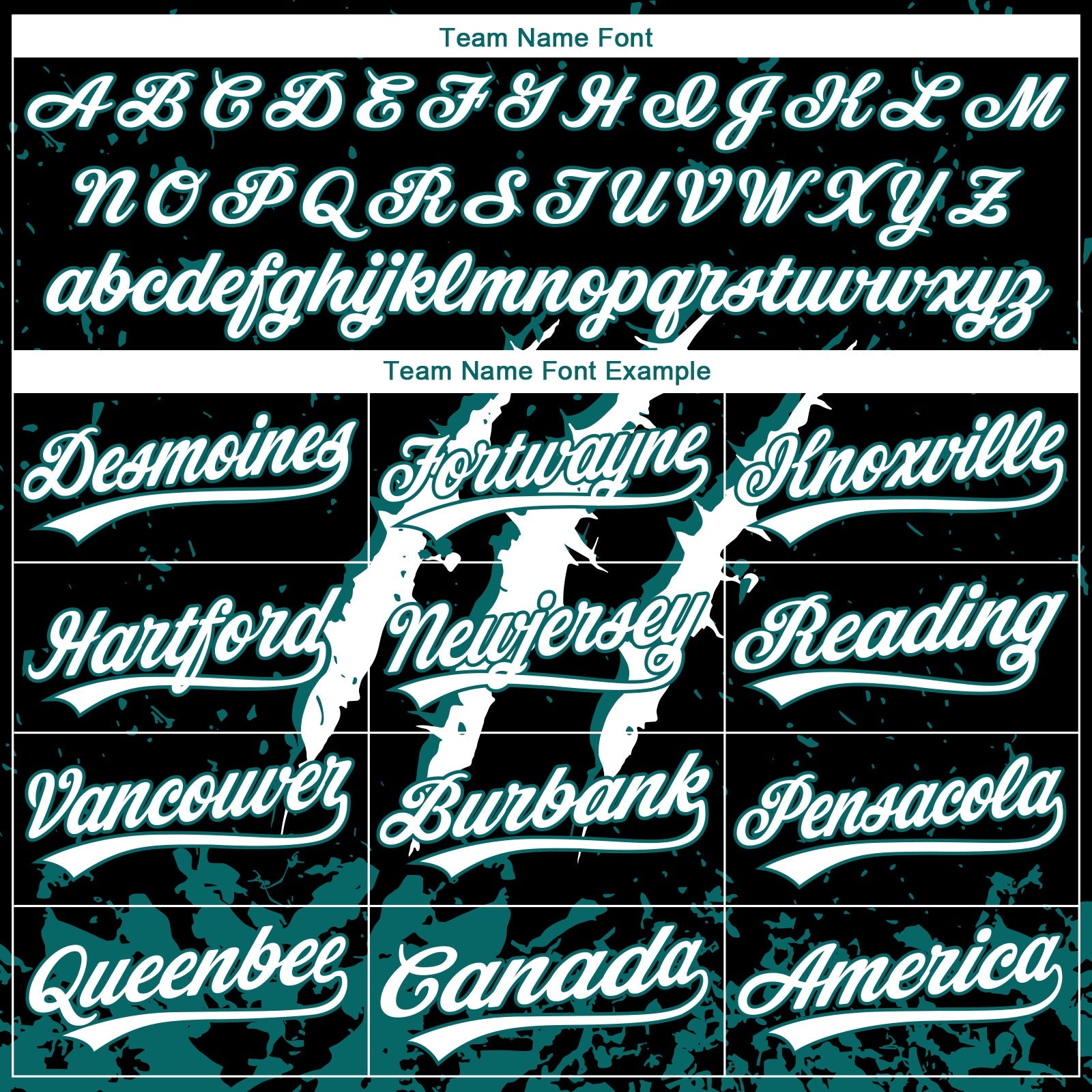Custom Stitched Black White-Teal 3D Pattern Design Leopardo Scratch Sports Pullover Sweatshirt Hoodie view 3