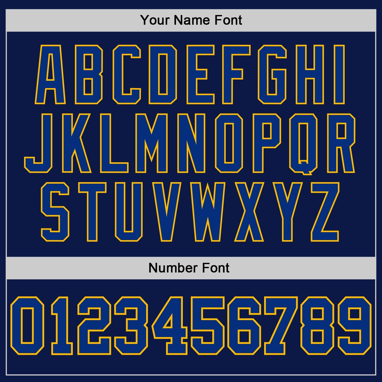 Custom Navy Royal-Gold 3D Pattern Design Game Day St.Louis Inspired Sports Pullover Sweatshirt Hoodie view 4