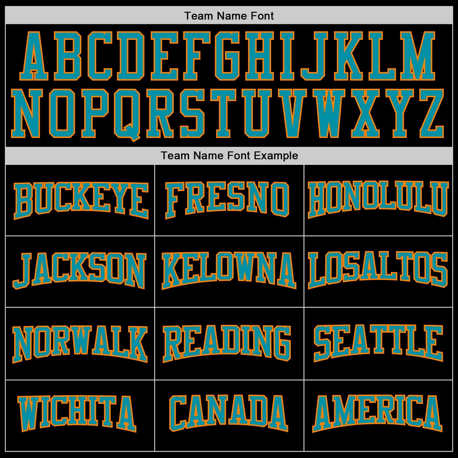 Custom Black Teal-Bay Orange 3D Pattern Design Game Day San Jose Inspired Sports Pullover Sweatshirt Hoodie view 3