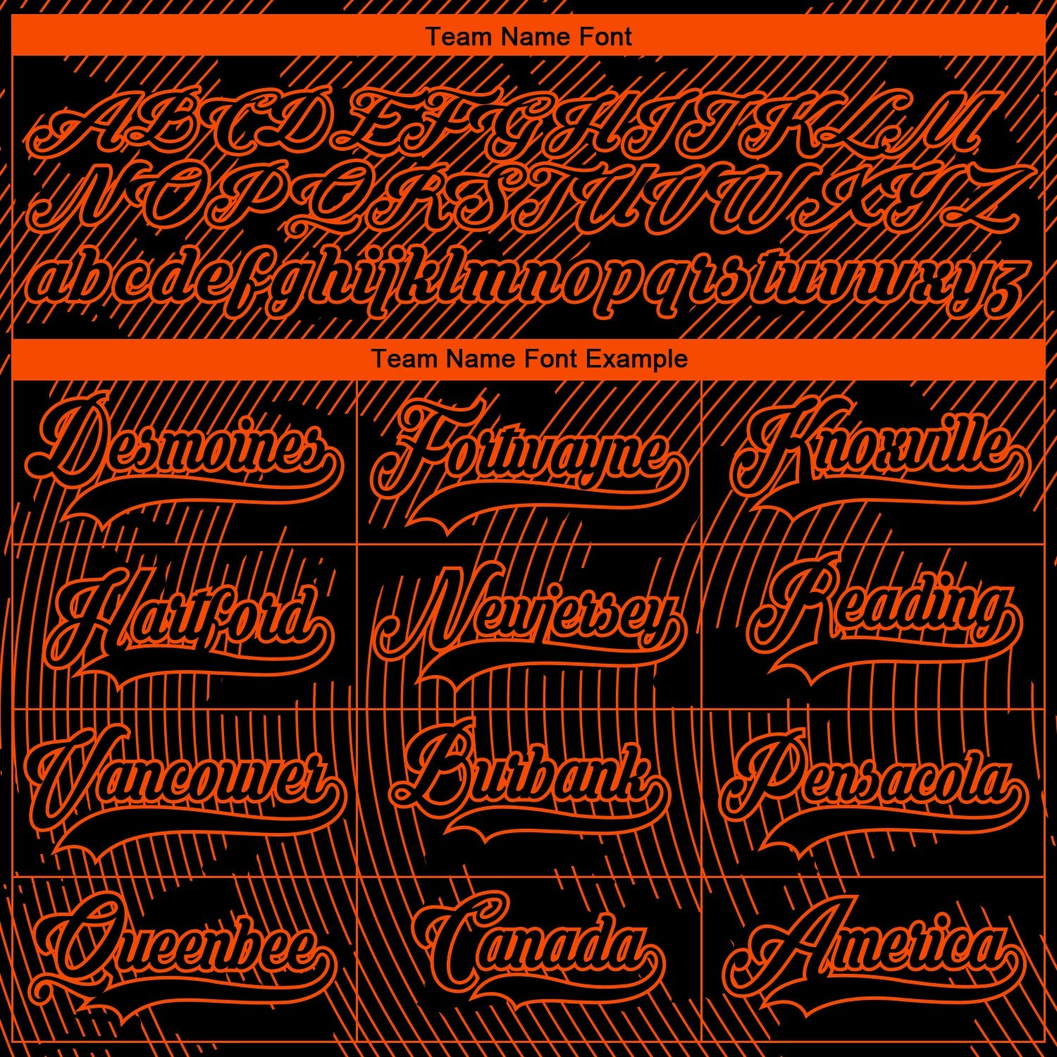 Custom Black Orange-White 3D Pattern Curve Lines Hockey Lace Neck Jersey view 4