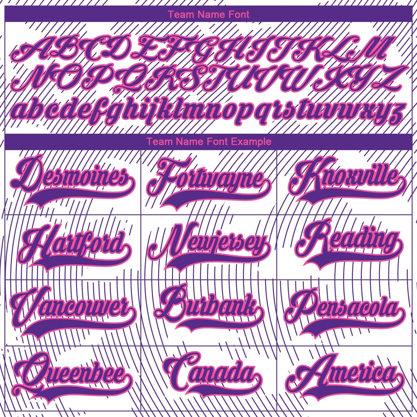Custom White Purple-Pink 3D Pattern Curve Lines Hockey Lace Neck Jersey view 4