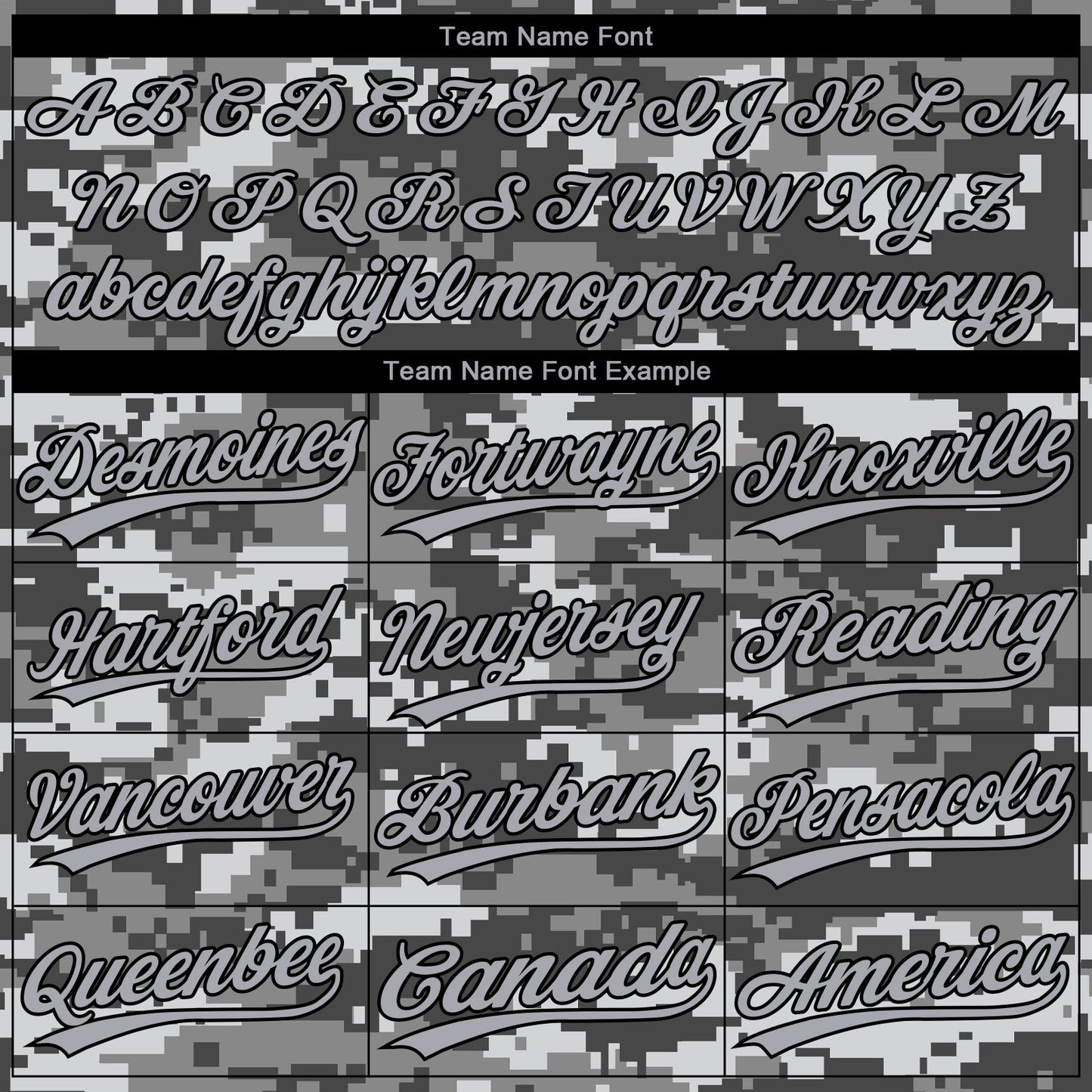 Custom Gray Black Digital Camo Two Tone Authentic Baseball Jersey view 4