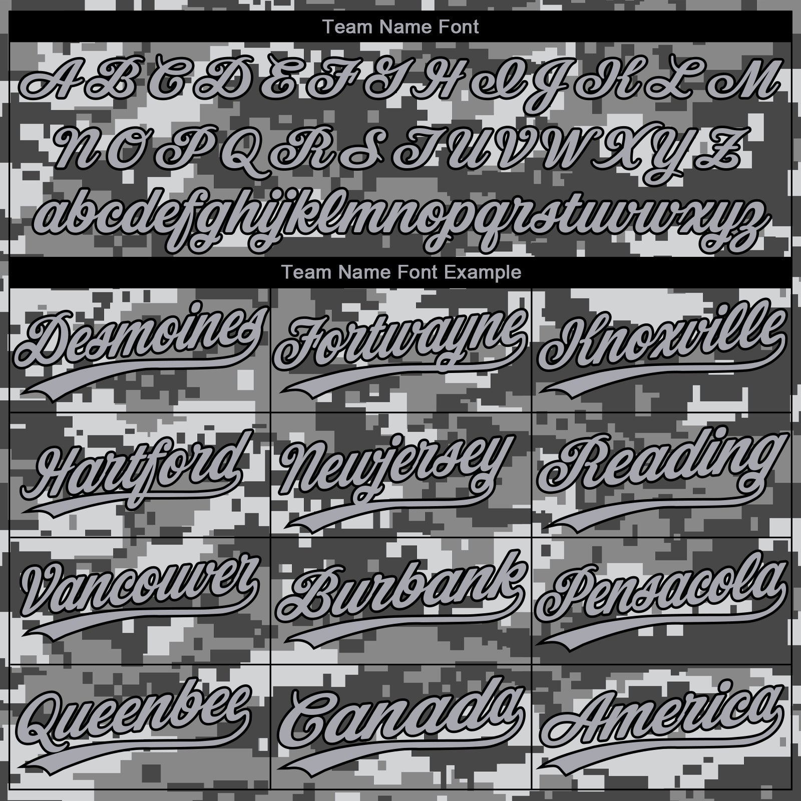 Custom Gray Black Digital Camo Two Tone Authentic Baseball Jersey view 4
