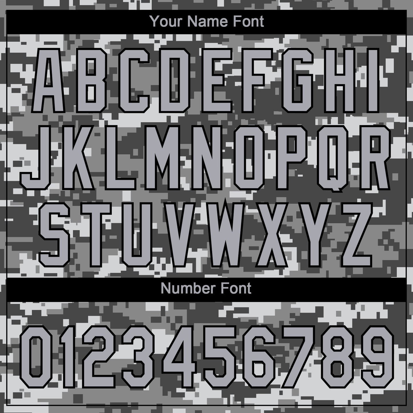 Custom Gray Black Digital Camo Two Tone Authentic Baseball Jersey view 5