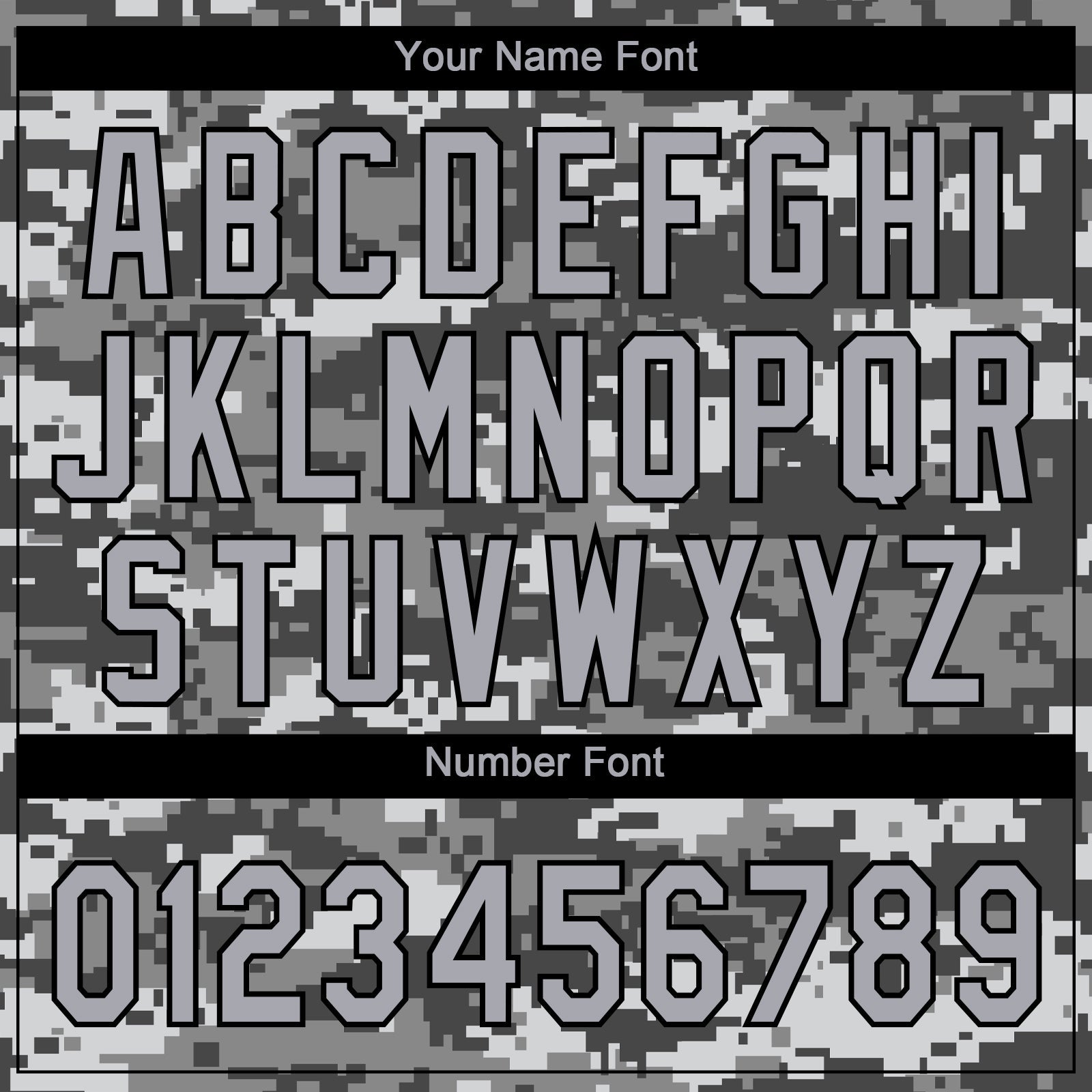 Custom Gray Black Digital Camo Two Tone Authentic Baseball Jersey view 5