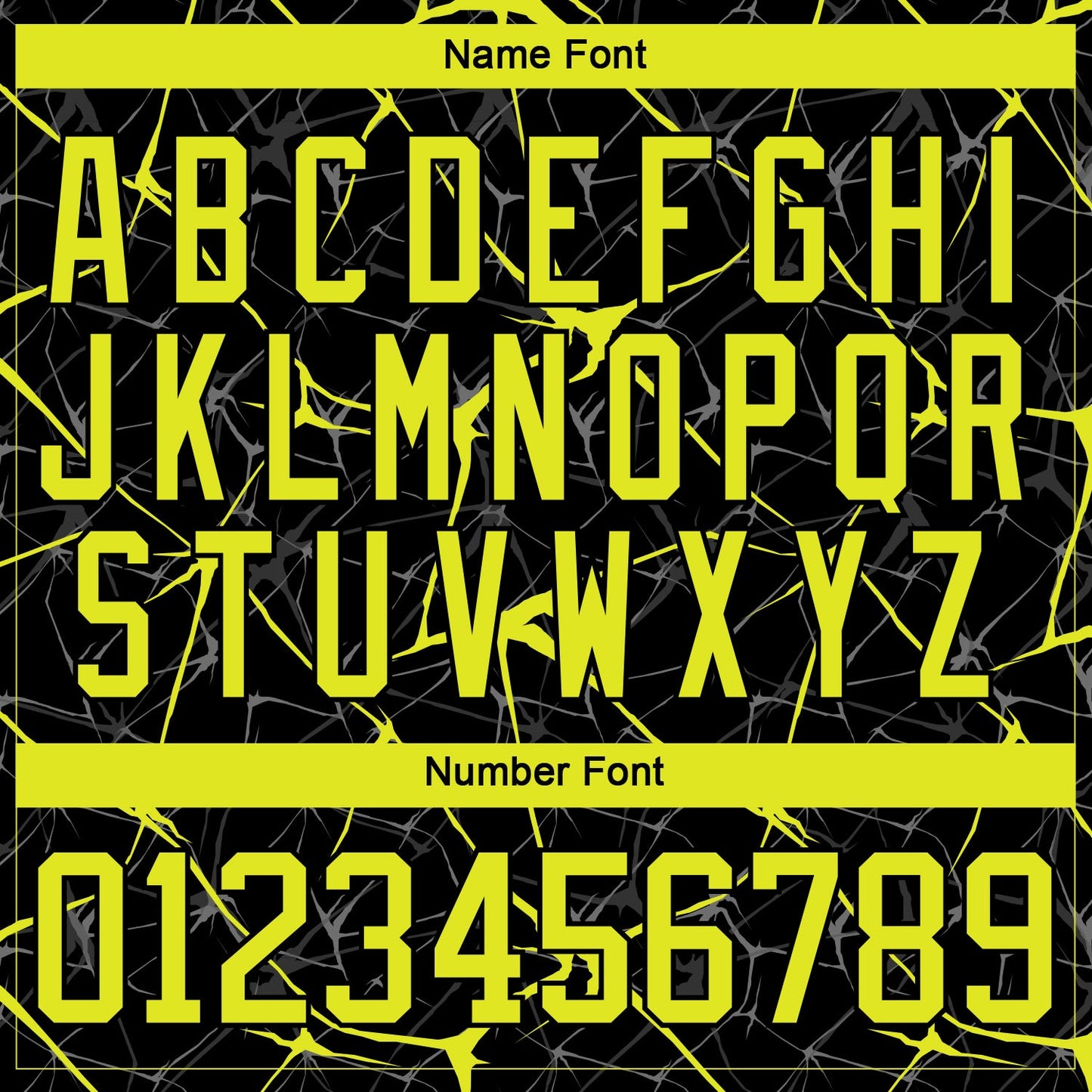Custom Black Neon Yellow-Teal 3D Pattern Abstract Network Hockey Lace Neck Jersey view 5