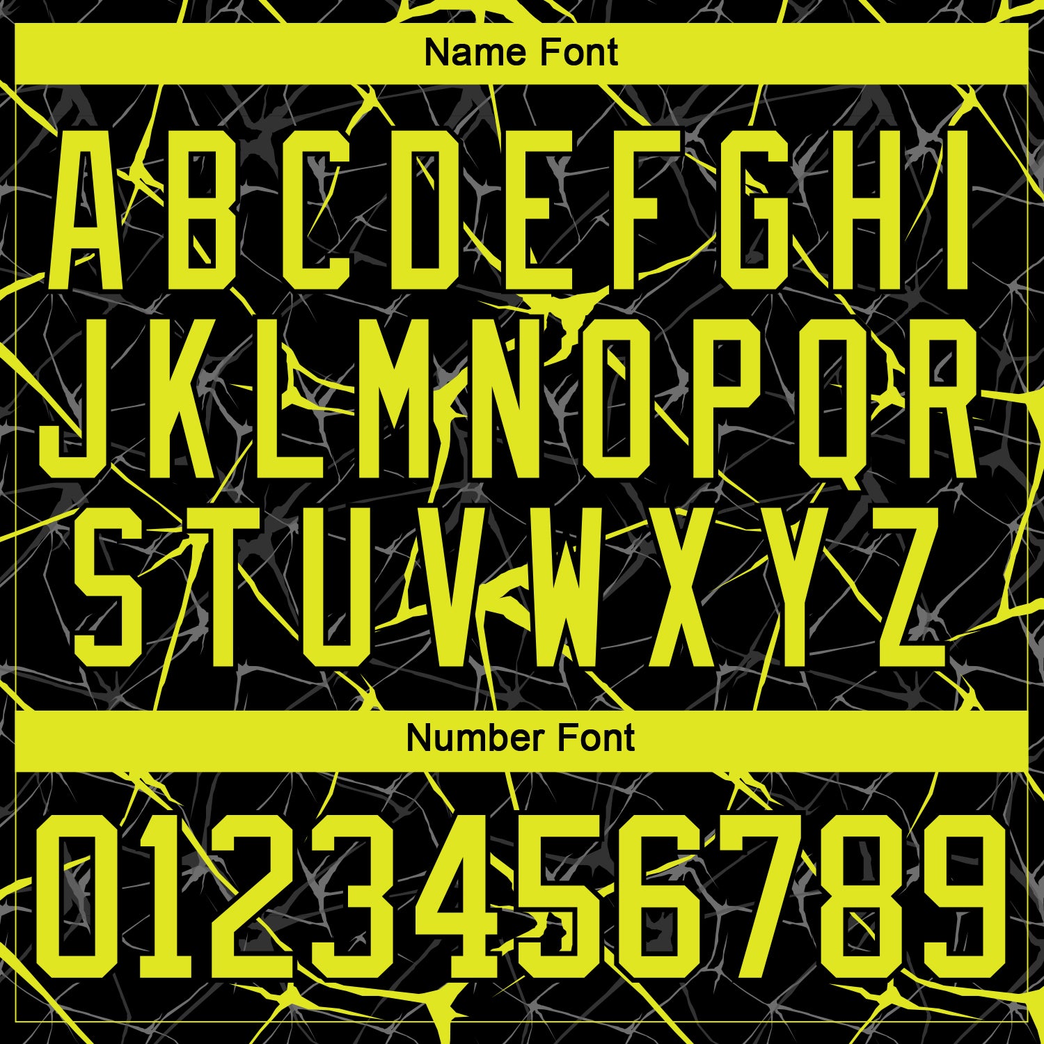 Custom Black Neon Yellow-Teal 3D Pattern Abstract Network Hockey Lace Neck Jersey view 5