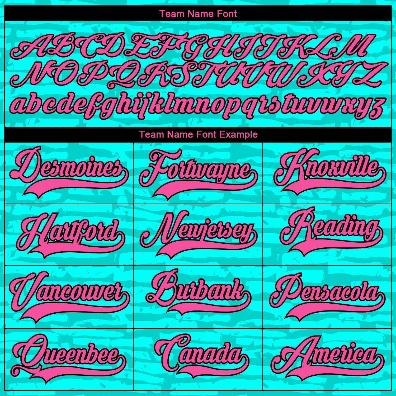 Custom Aqua Pink Black-White 3D Pattern Fragment Art Hockey Lace Neck Jersey view 4