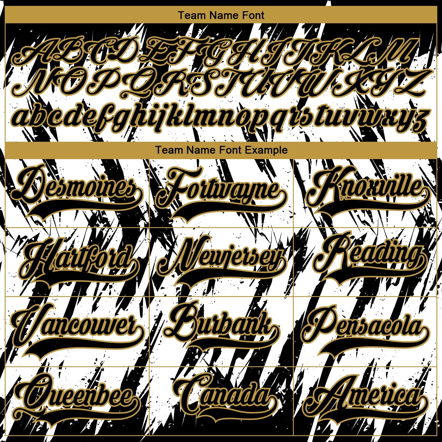 Custom White Black-Old Gold 3D Pattern Splash Art Hockey Lace Neck Jersey view 4