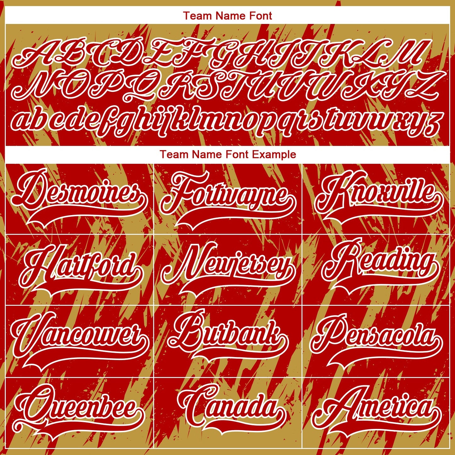 Custom Red Old Gold-White 3D Pattern Splash Art Hockey Lace Neck Jersey view 4