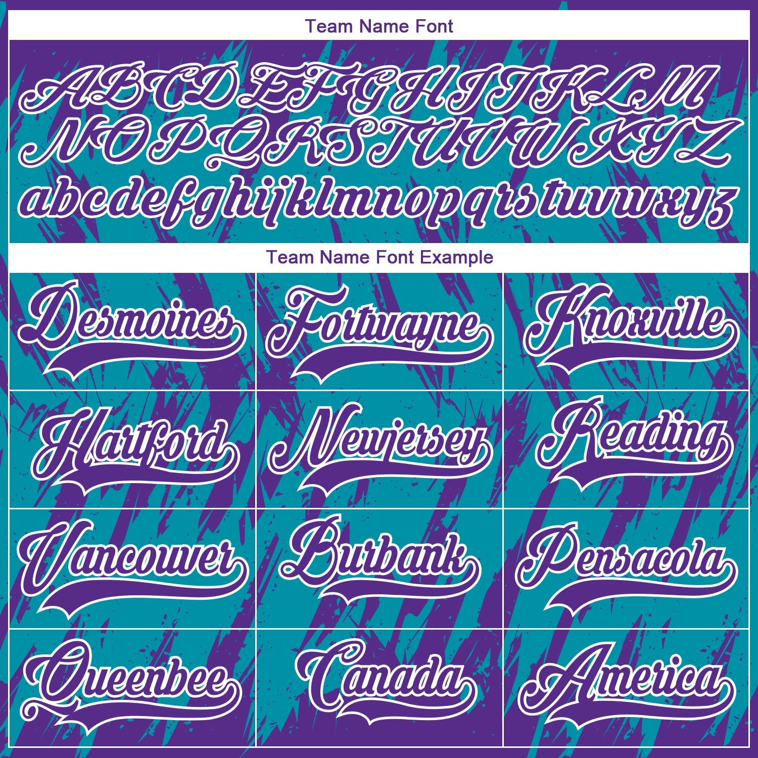 Custom Teal Purple-White 3D Pattern Splash Art Hockey Lace Neck Jersey view 4
