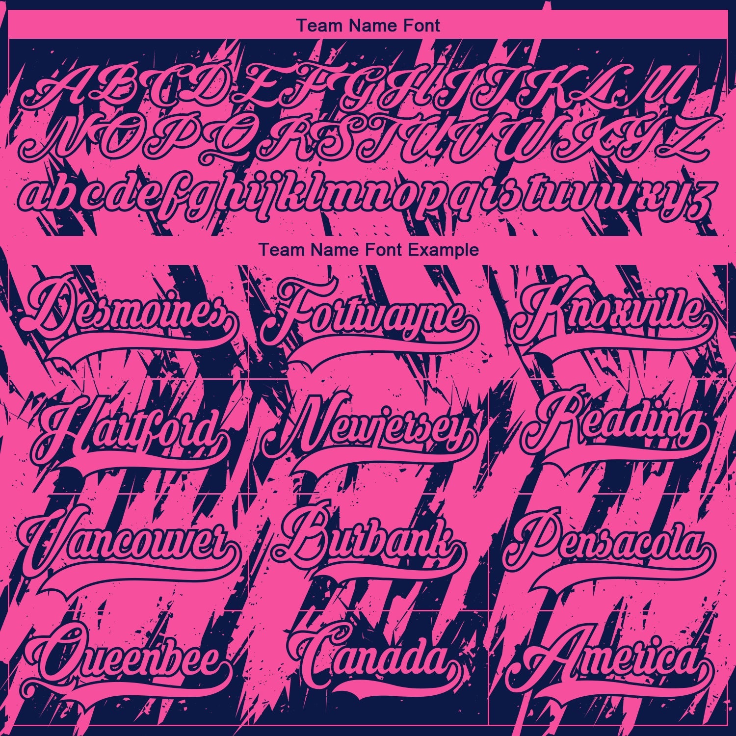Custom Pink Navy-White 3D Pattern Splash Art Hockey Lace Neck Jersey view 4