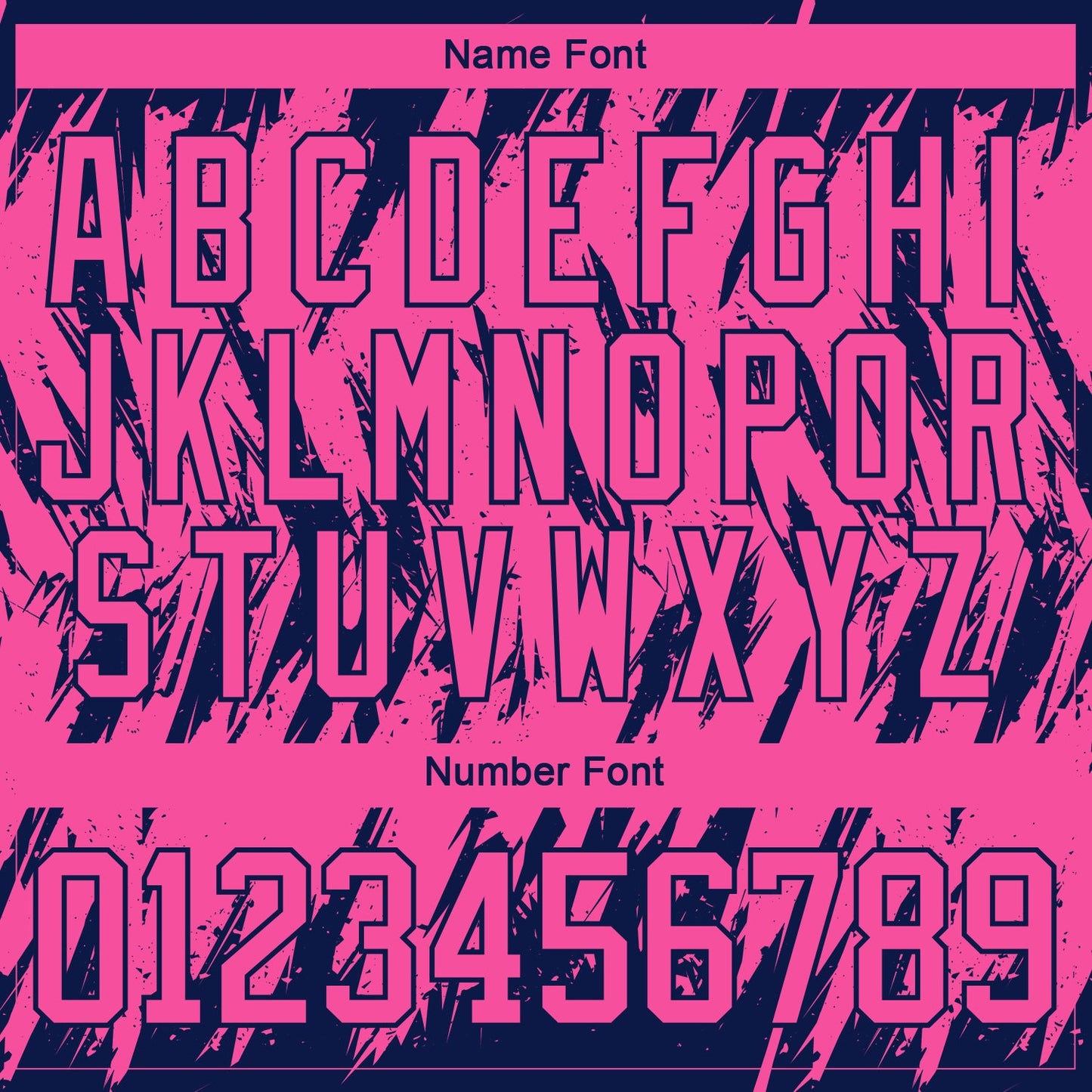 Custom Pink Navy-White 3D Pattern Splash Art Hockey Lace Neck Jersey view 5