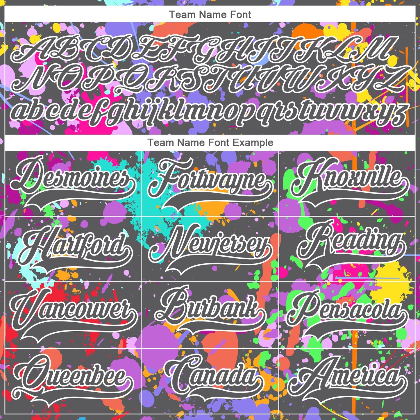 Custom Graffiti Pattern Steel Gray Black-White 3D Pattern Splash Art Hockey Lace Neck Jersey view 4