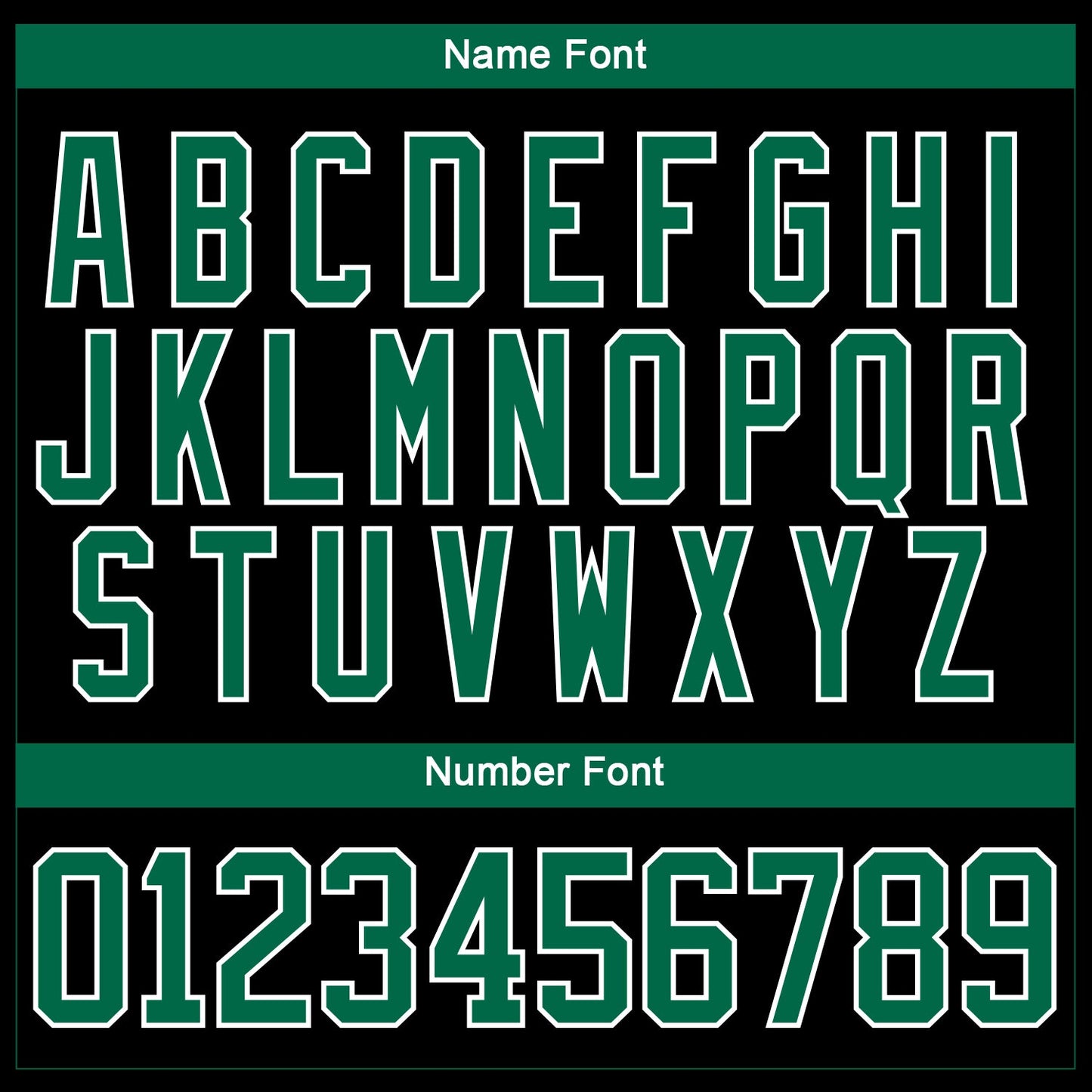 Custom Black Kelly Green-White 3D Pattern Abstract Shape Hockey Lace Neck Jersey view 5