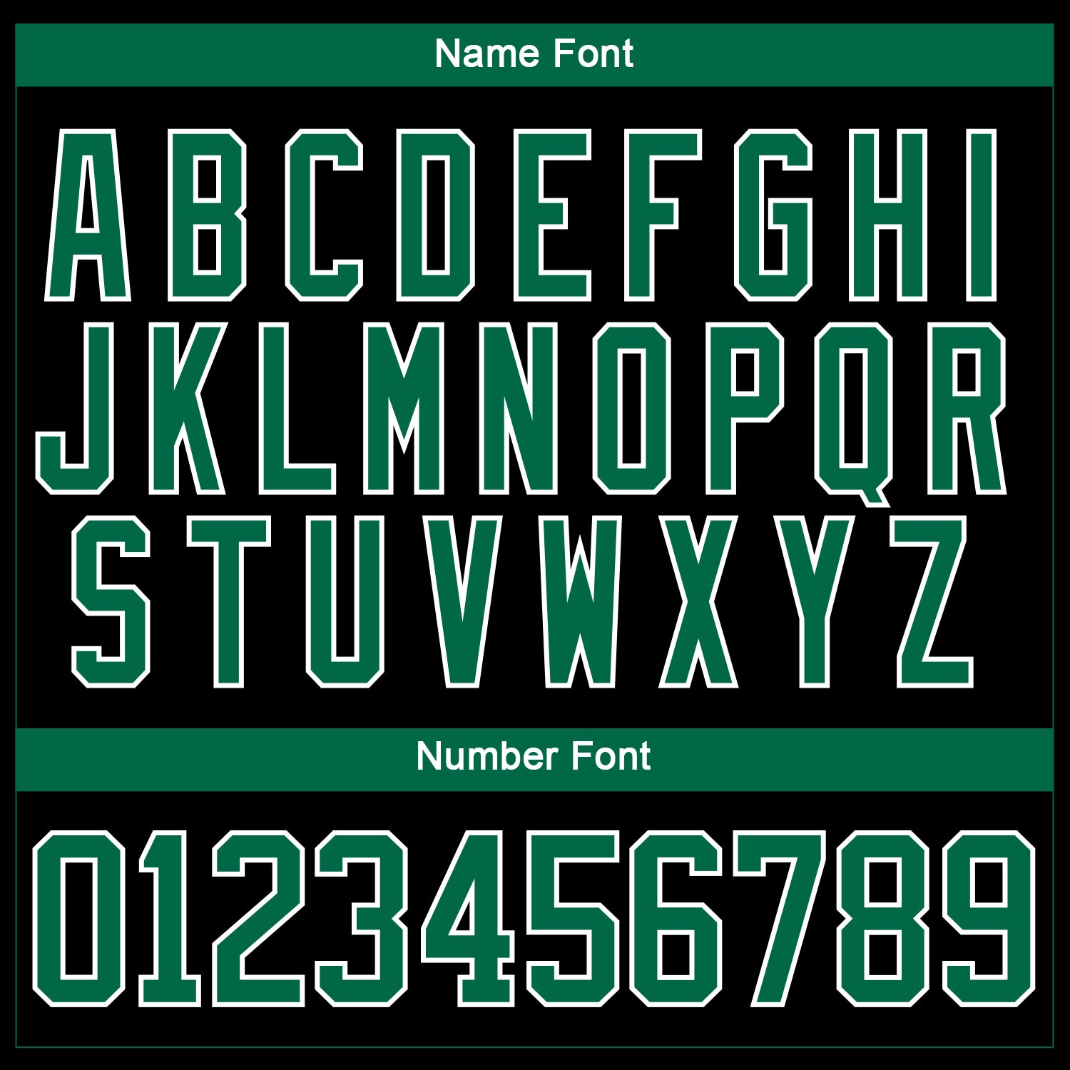 Custom Black Kelly Green-White 3D Pattern Abstract Shape Hockey Lace Neck Jersey view 5