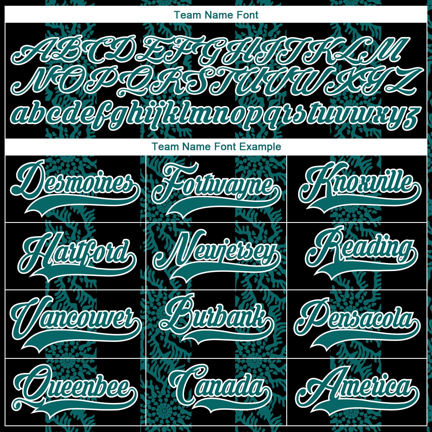 Custom Black Teal-White 3D Pattern Abstract Shape Hockey Lace Neck Jersey view 4