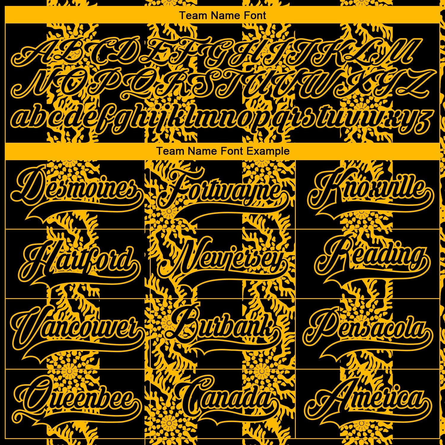 Custom Black Gold-White 3D Pattern Abstract Shape Hockey Lace Neck Jersey view 4