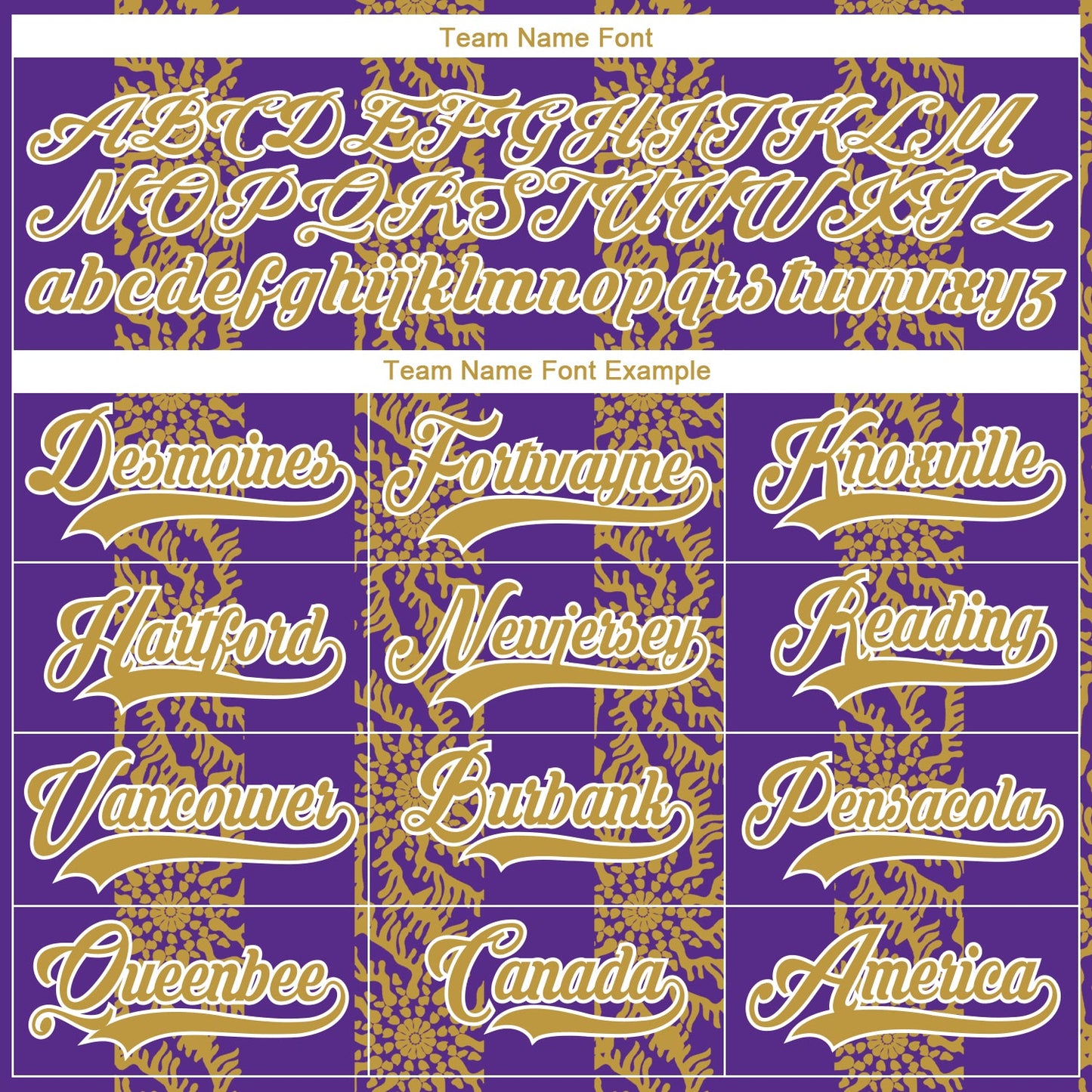 Custom Purple Old Gold-White 3D Pattern Abstract Shape Hockey Lace Neck Jersey view 4