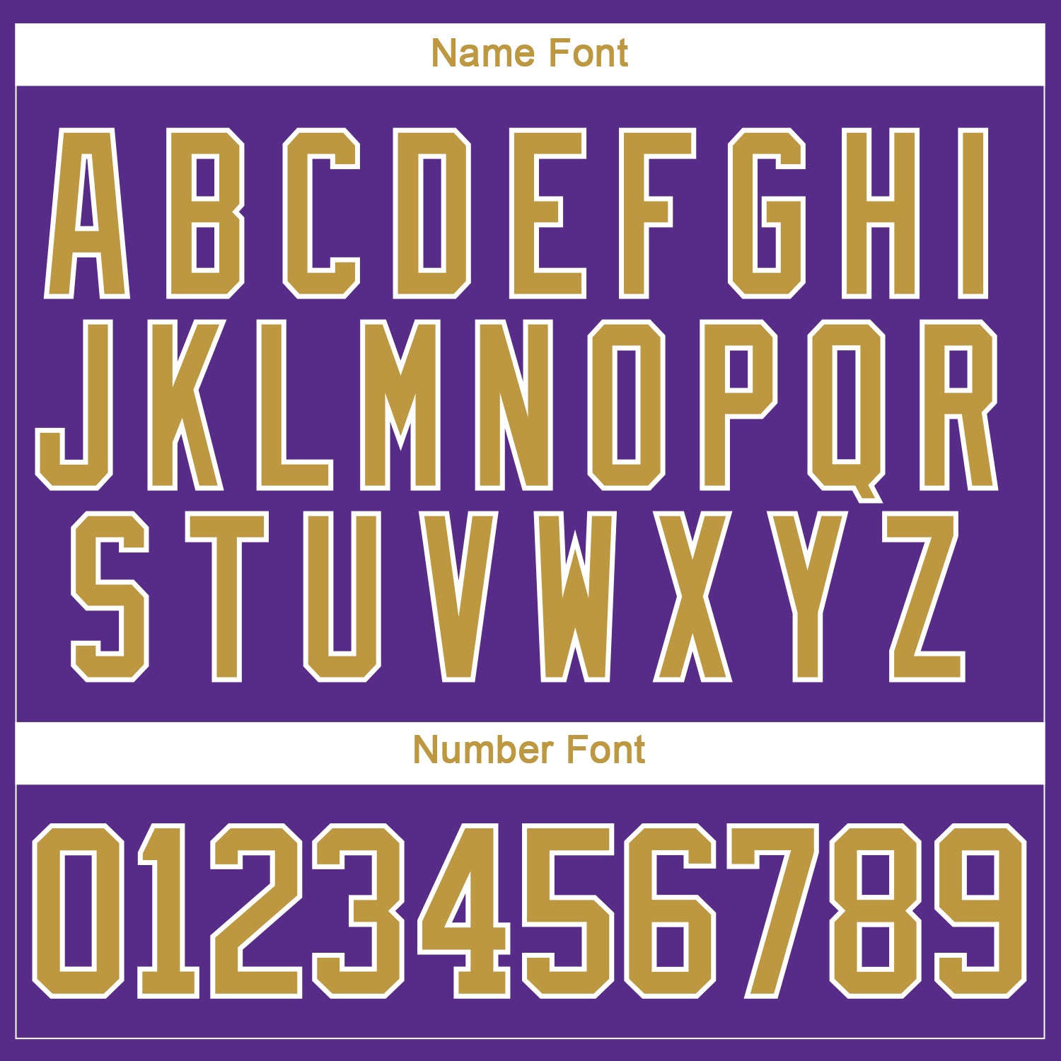 Custom Purple Old Gold-White 3D Pattern Abstract Shape Hockey Lace Neck Jersey view 5