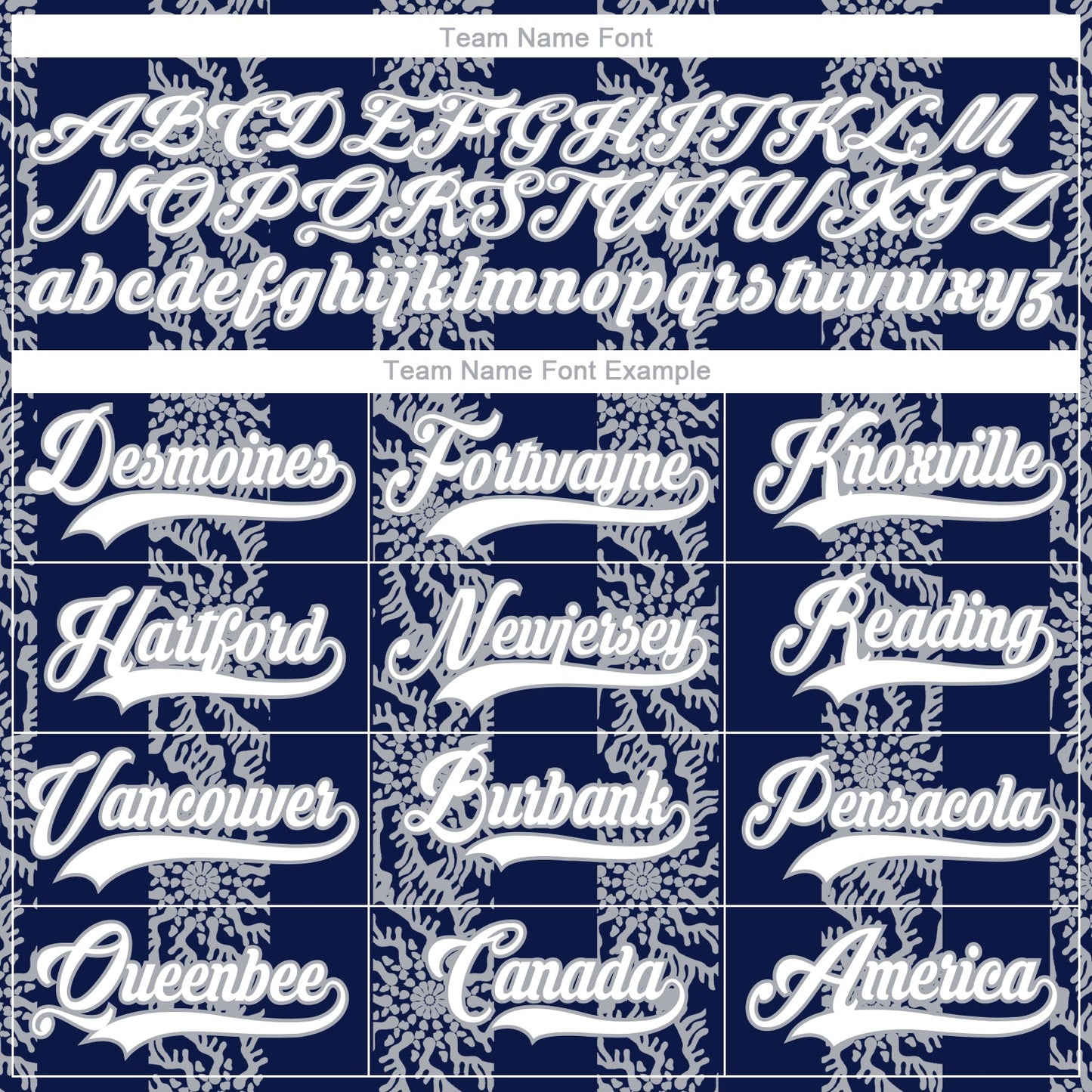 Custom Navy White-Gray 3D Pattern Abstract Shape Hockey Lace Neck Jersey view 4