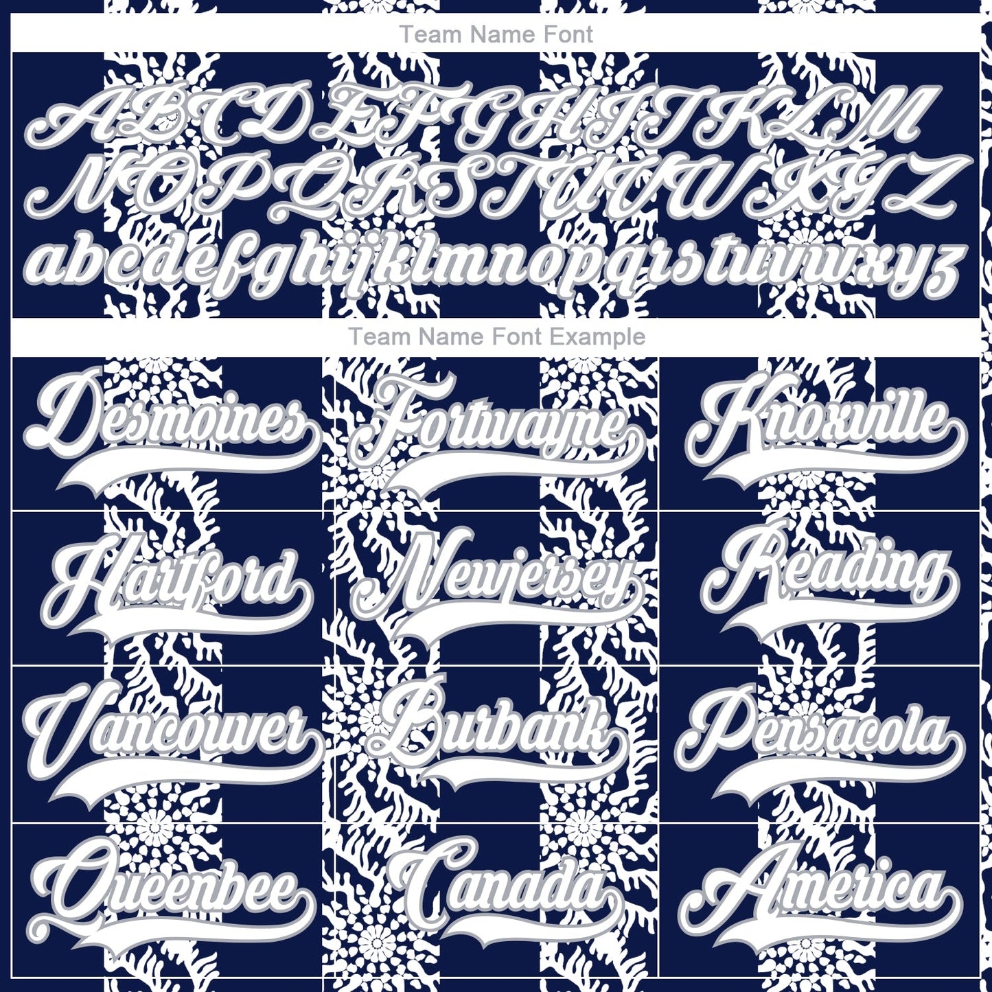 Custom Navy White-Gray 3D Pattern Abstract Shape Hockey Lace Neck Jersey view 4