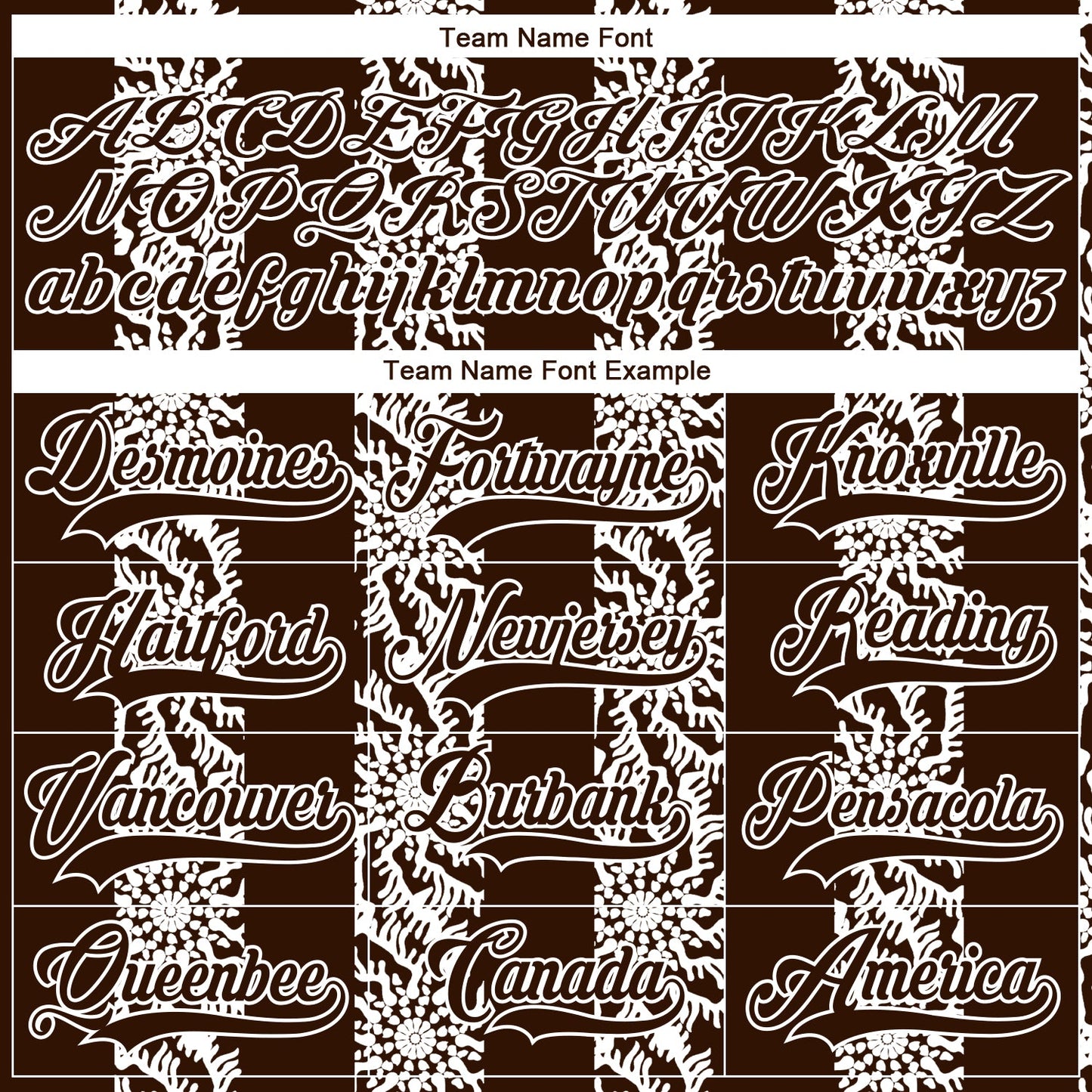 Custom Brown Gray-White 3D Pattern Abstract Shape Hockey Lace Neck Jersey view 4