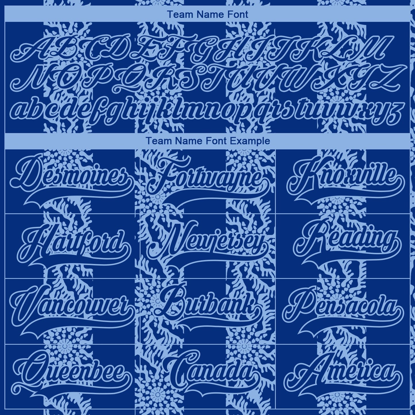 Custom Royal Light Blue-White 3D Pattern Abstract Shape Hockey Lace Neck Jersey view 4