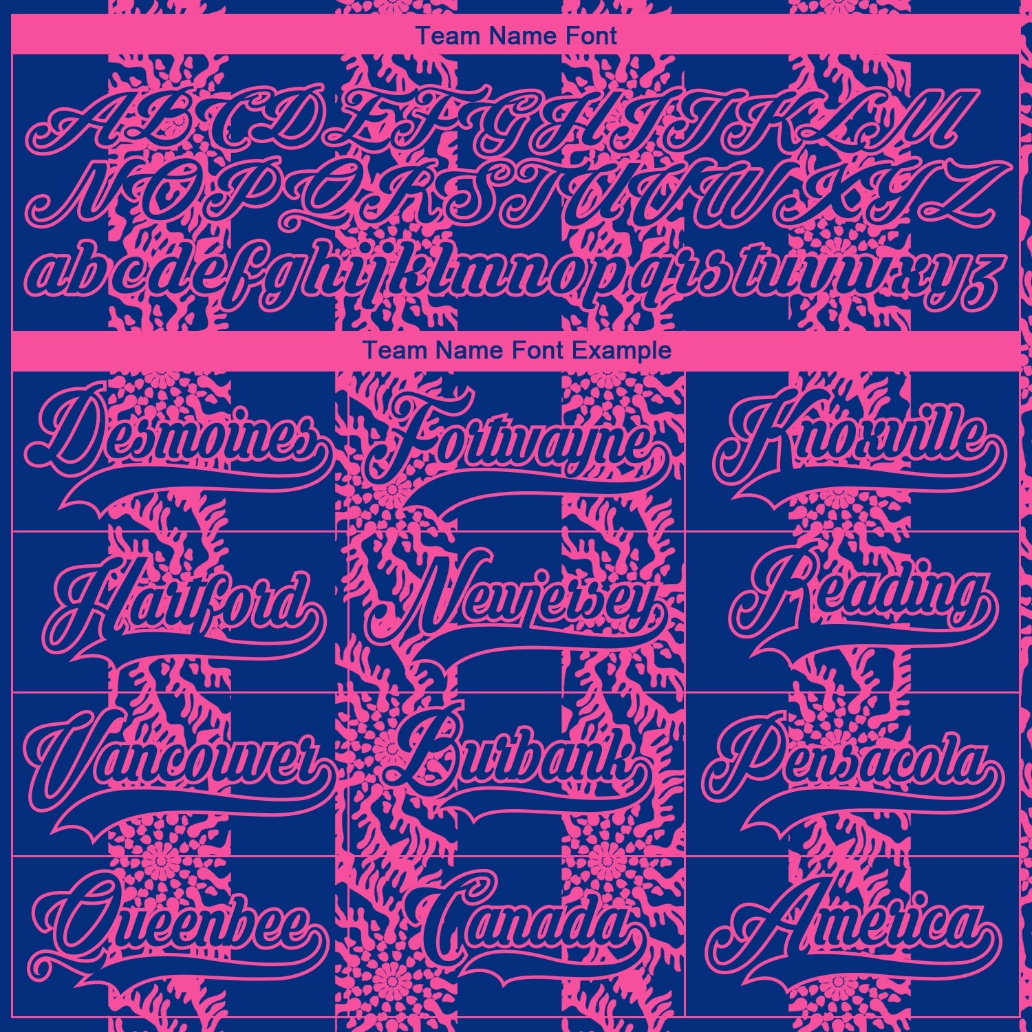 Custom Royal Pink-White 3D Pattern Abstract Shape Hockey Lace Neck Jersey view 4