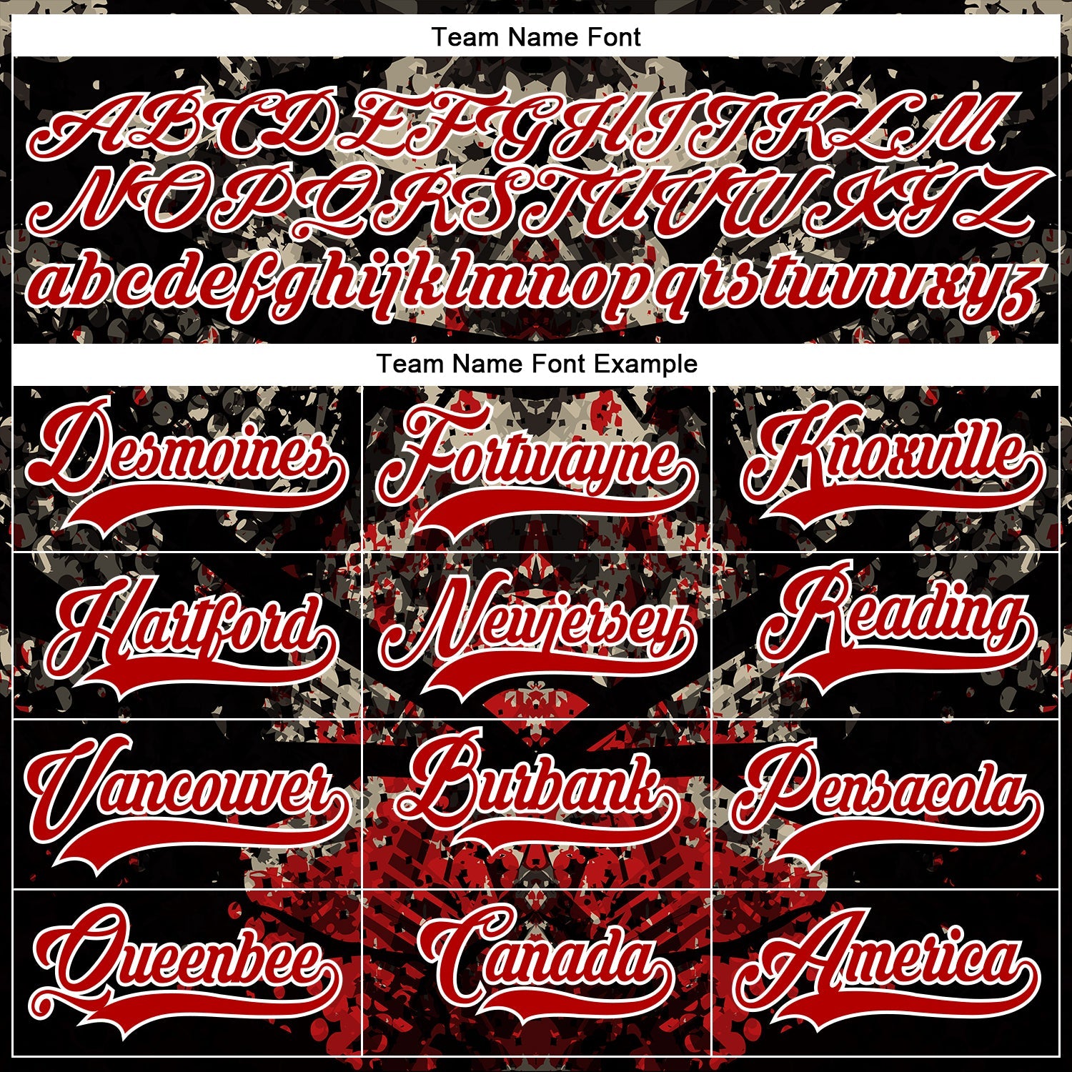 Custom Black Red City Cream-White 3D Pattern Abstract Grunge Hockey Lace Neck Jersey view 4