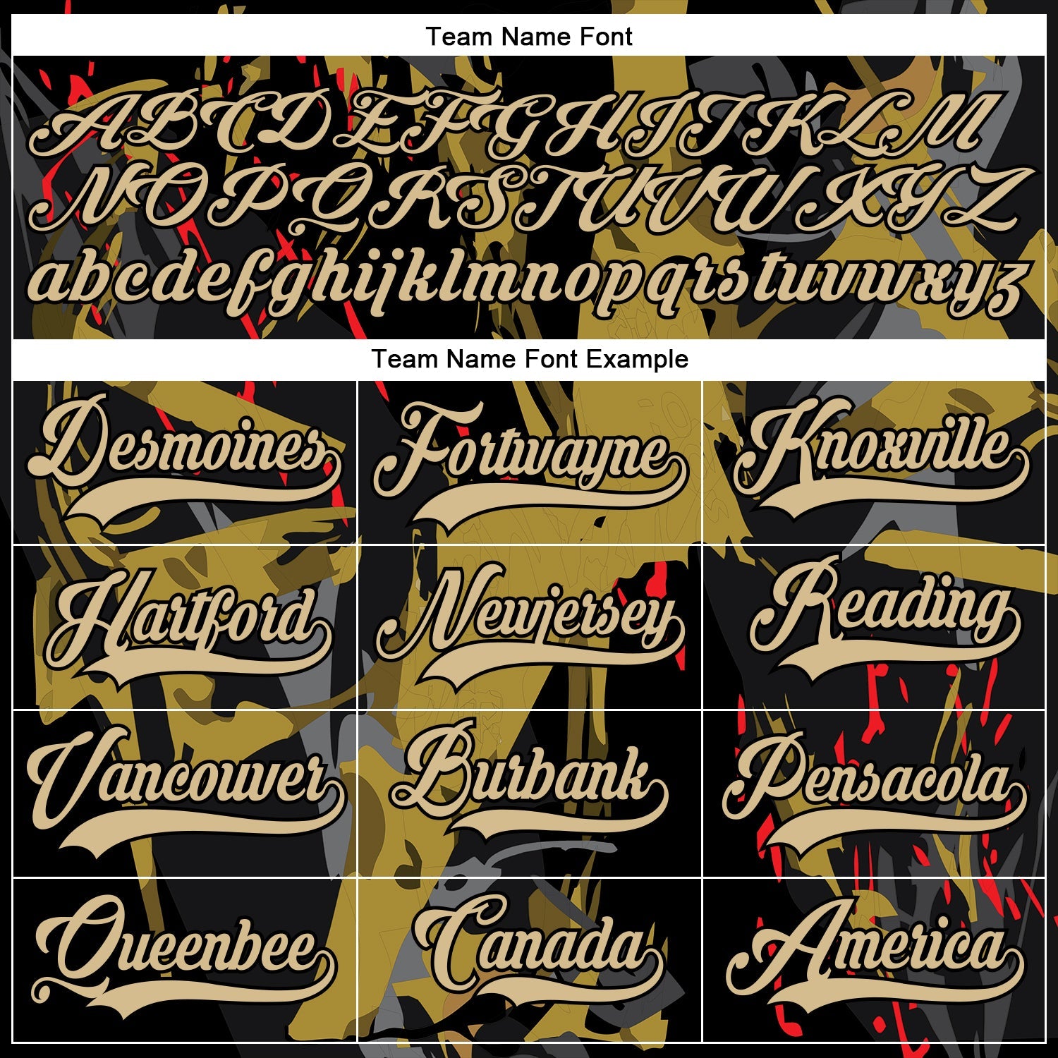 Custom Black Vegas Gold-Gray 3D Pattern Abstract Hockey Lace Neck Jersey view 4