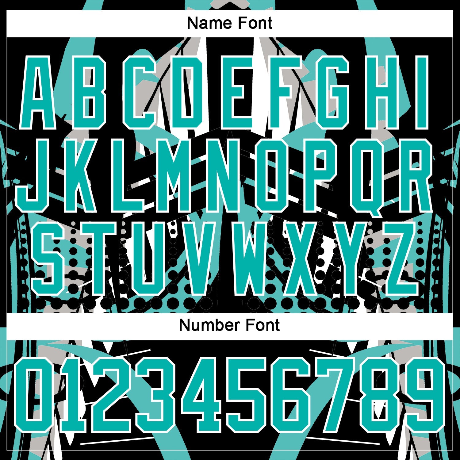Custom Black Aqua-White 3D Pattern Abstract Hockey Lace Neck Jersey view 5