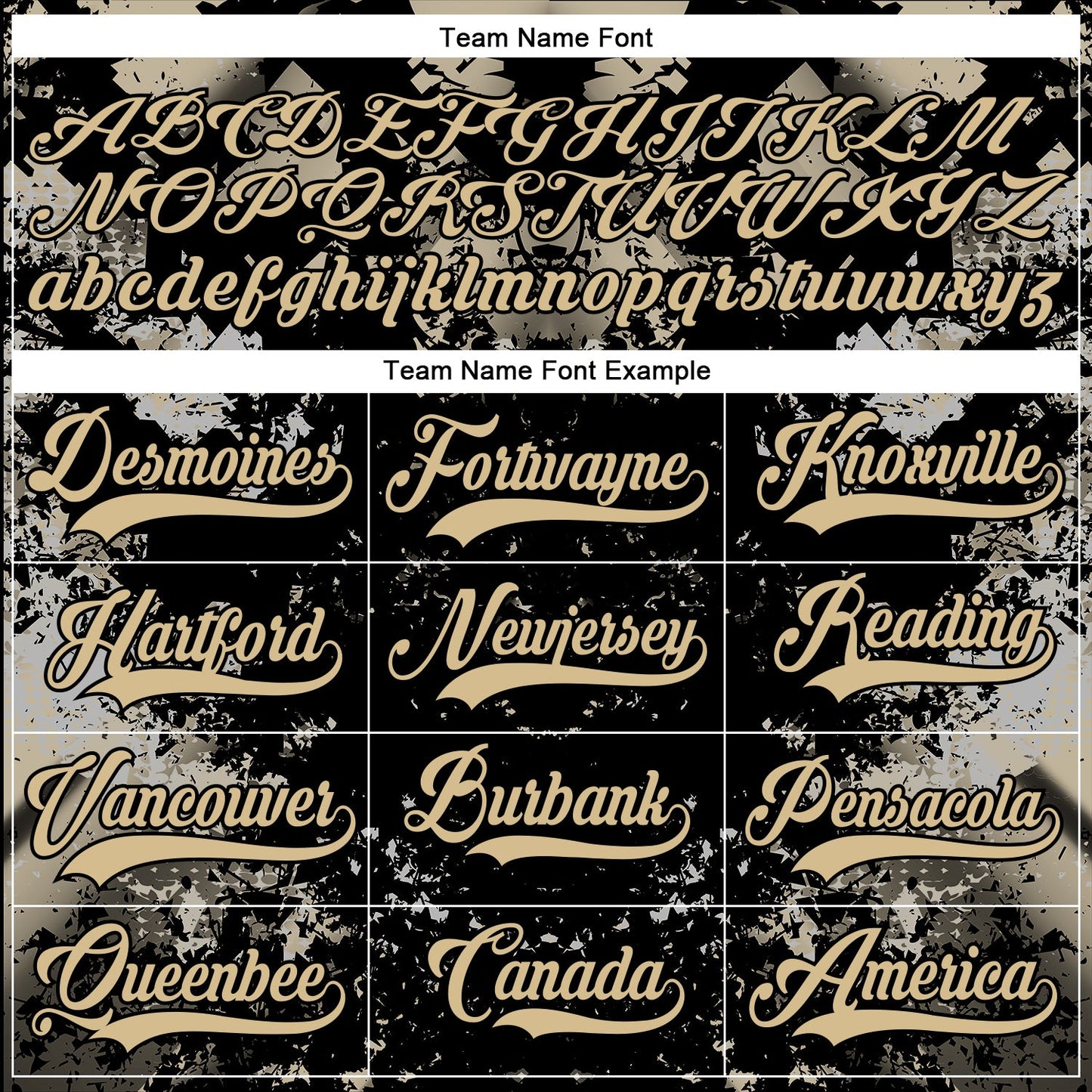 Custom Black Vegas Gold 3D Pattern Abstract Grunge Hockey Lace Neck Jersey view 4