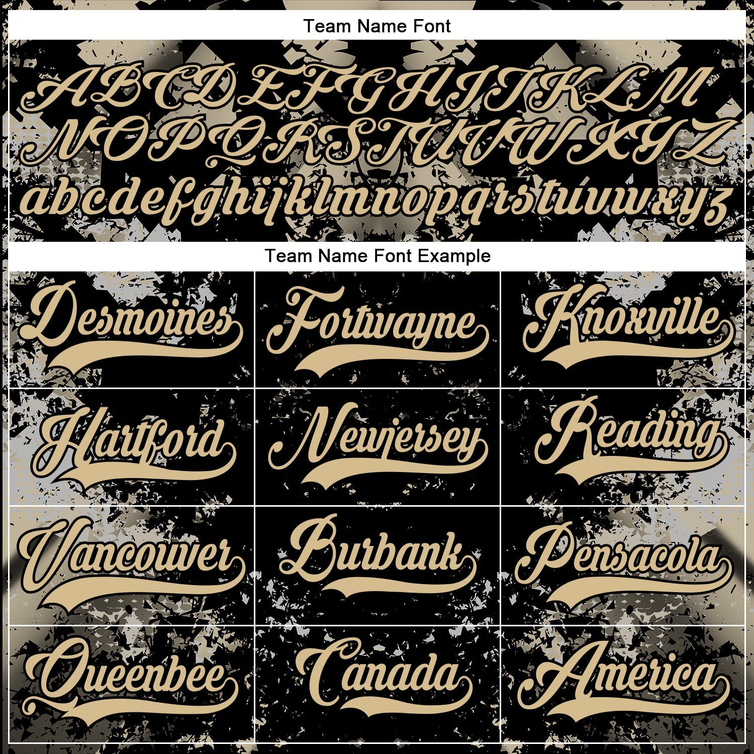Custom Black Vegas Gold 3D Pattern Abstract Grunge Hockey Lace Neck Jersey view 4