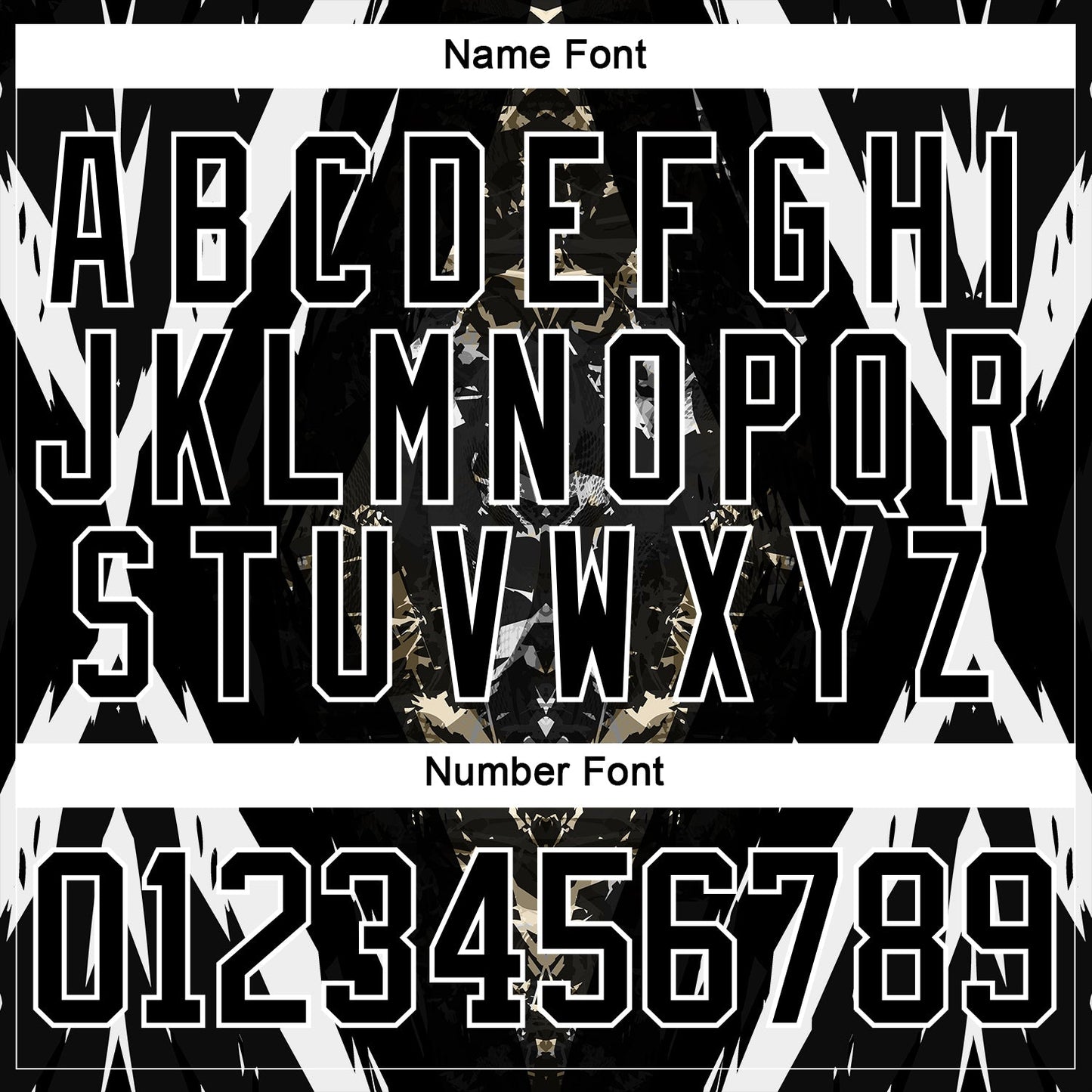 Custom Black Vegas Gold-White 3D Pattern Abstract Grunge Hockey Lace Neck Jersey view 5