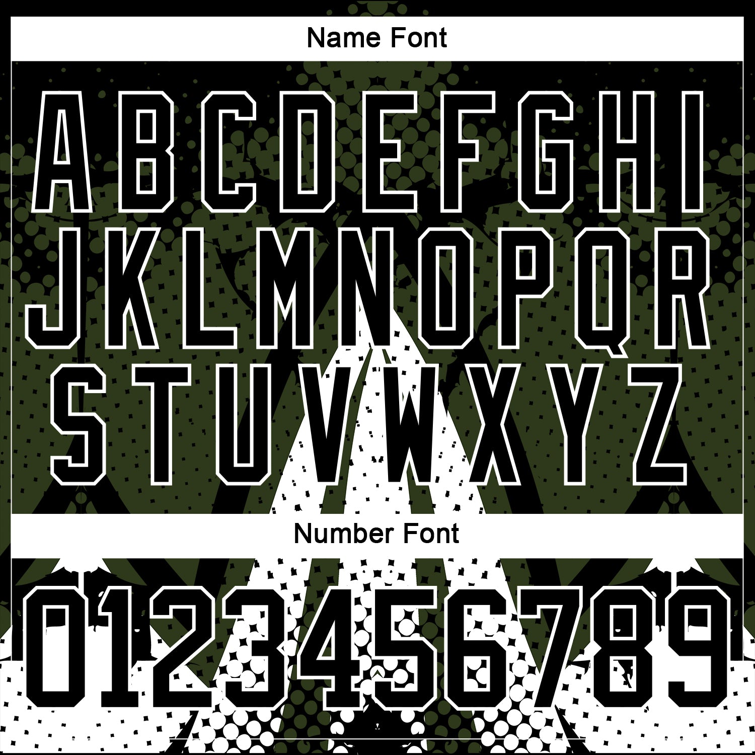 Custom Olive Black-White 3D Pattern Abstract Hockey Lace Neck Jersey view 5