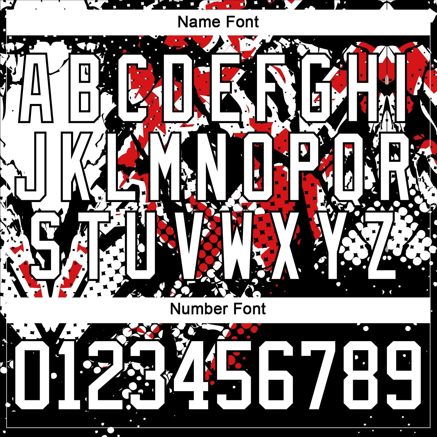 Custom Black White-Fire Red 3D Pattern Abstract Grunge Hockey Lace Neck Jersey view 5
