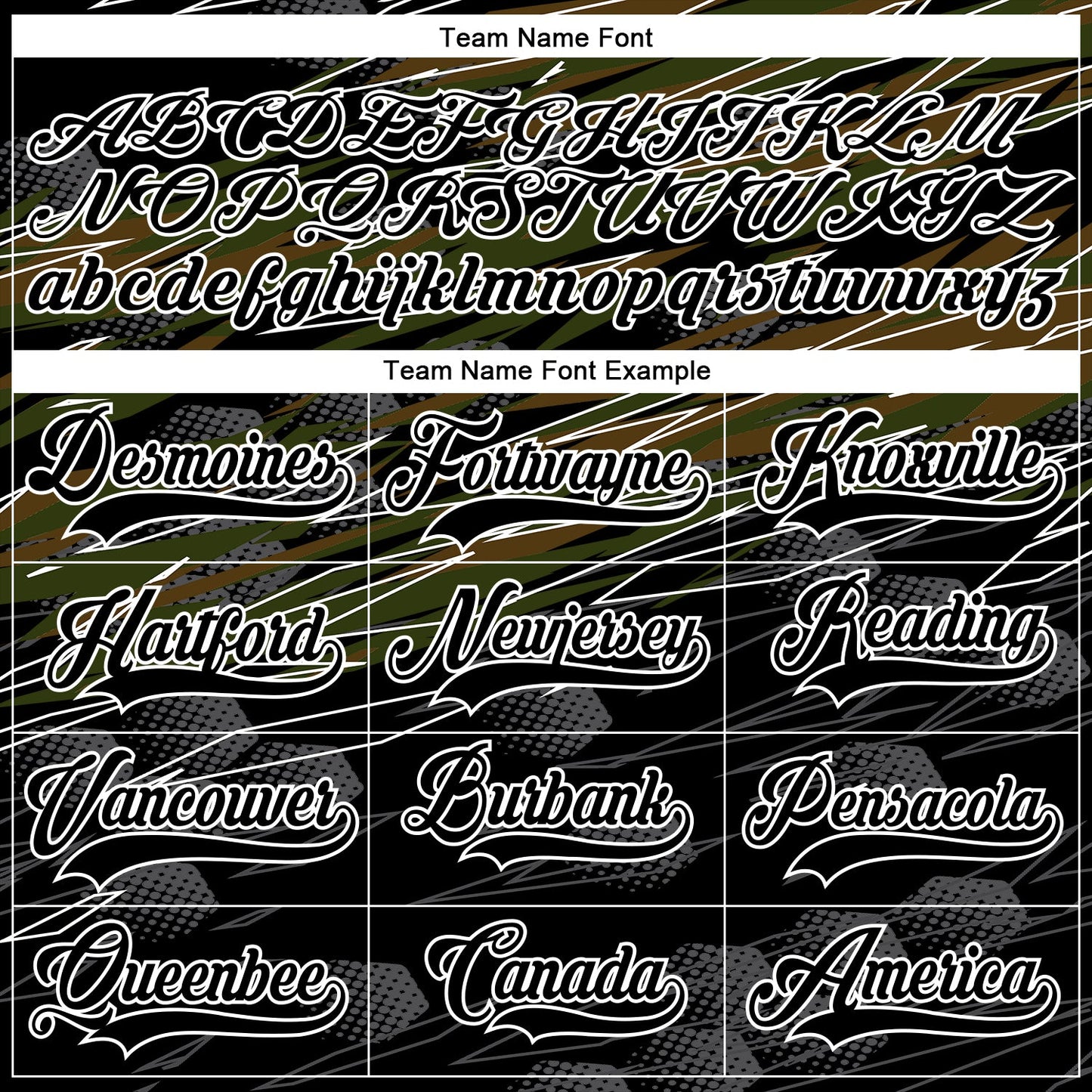 Custom Black Olive-White 3D Pattern Abstract Hockey Lace Neck Jersey view 4
