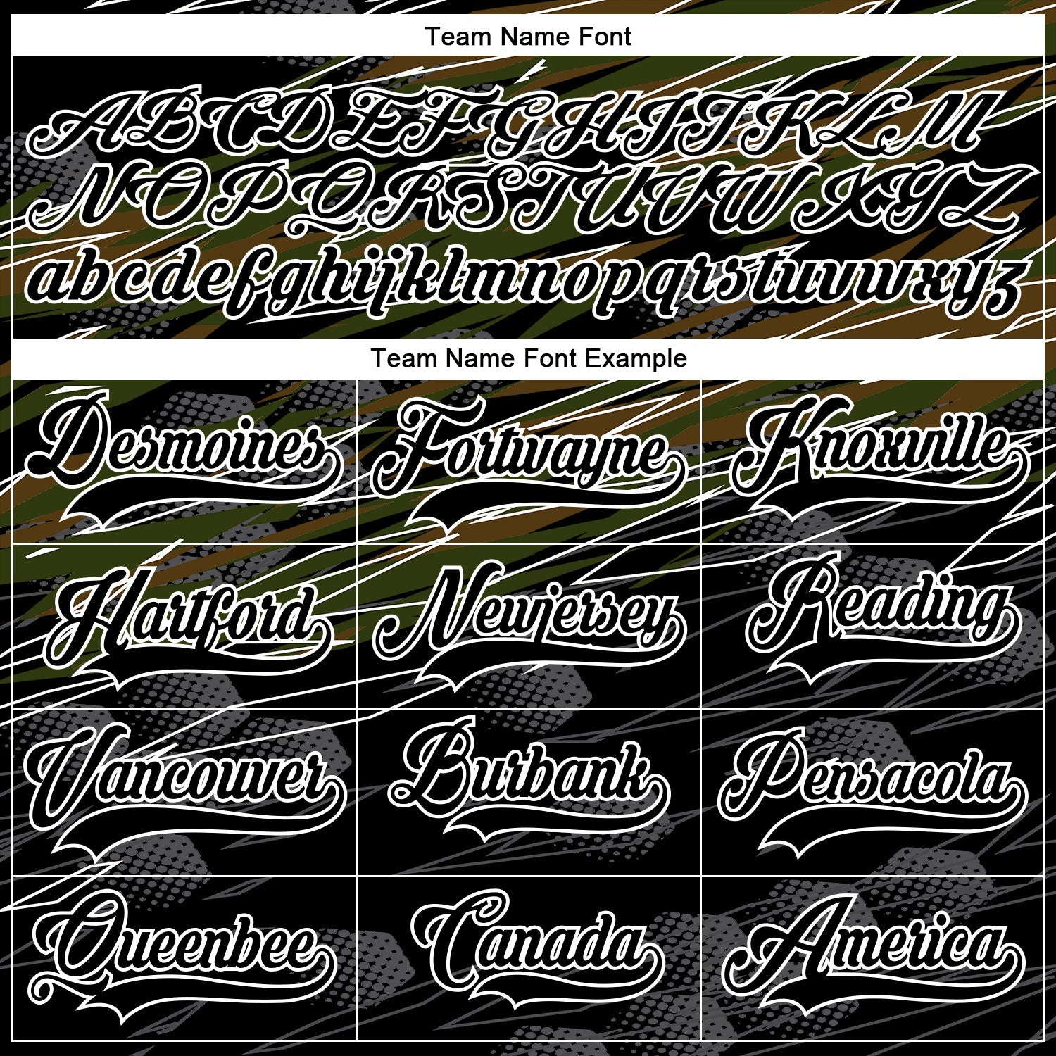 Custom Black Olive-White 3D Pattern Abstract Hockey Lace Neck Jersey view 4