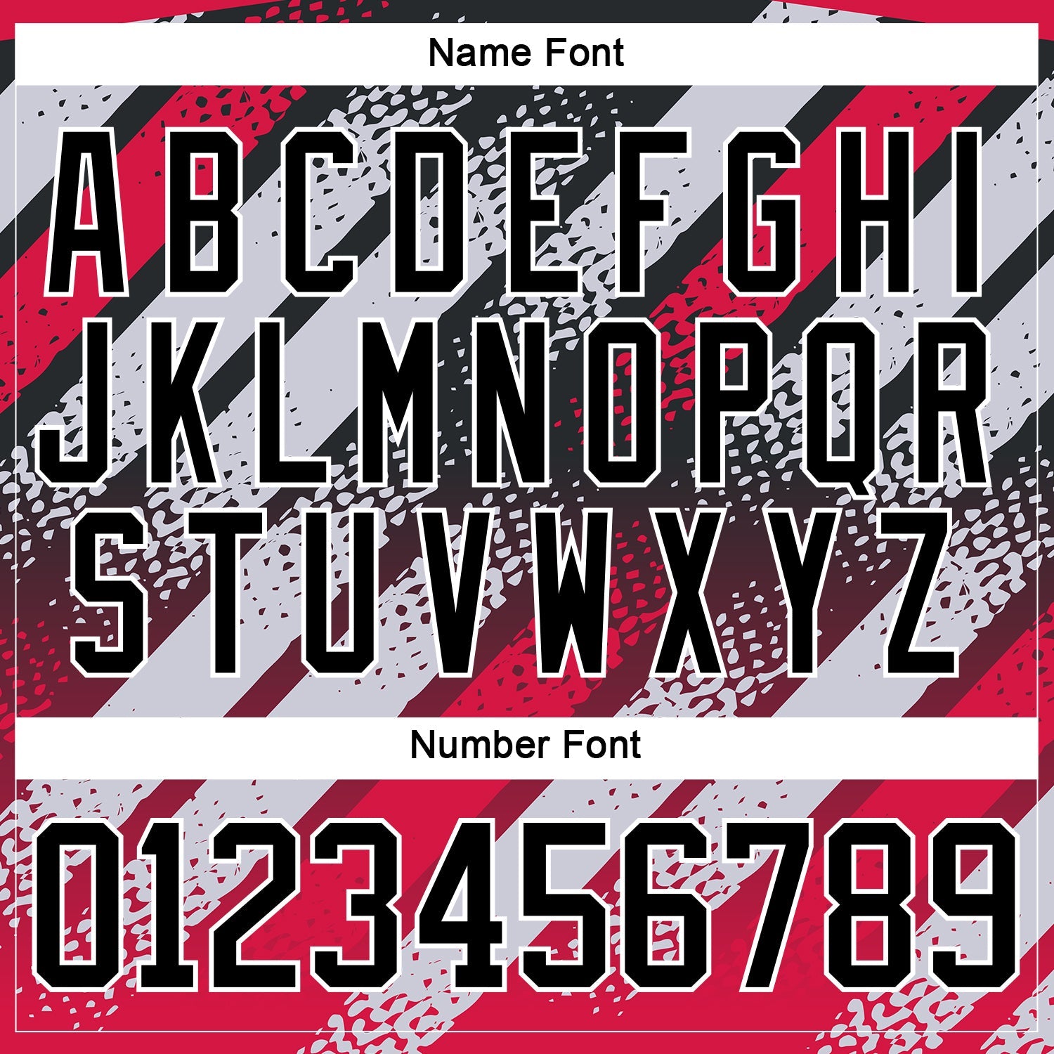 Custom Black Red-White 3D Pattern Cyber Mecha E-sport Hockey Jersey view 5