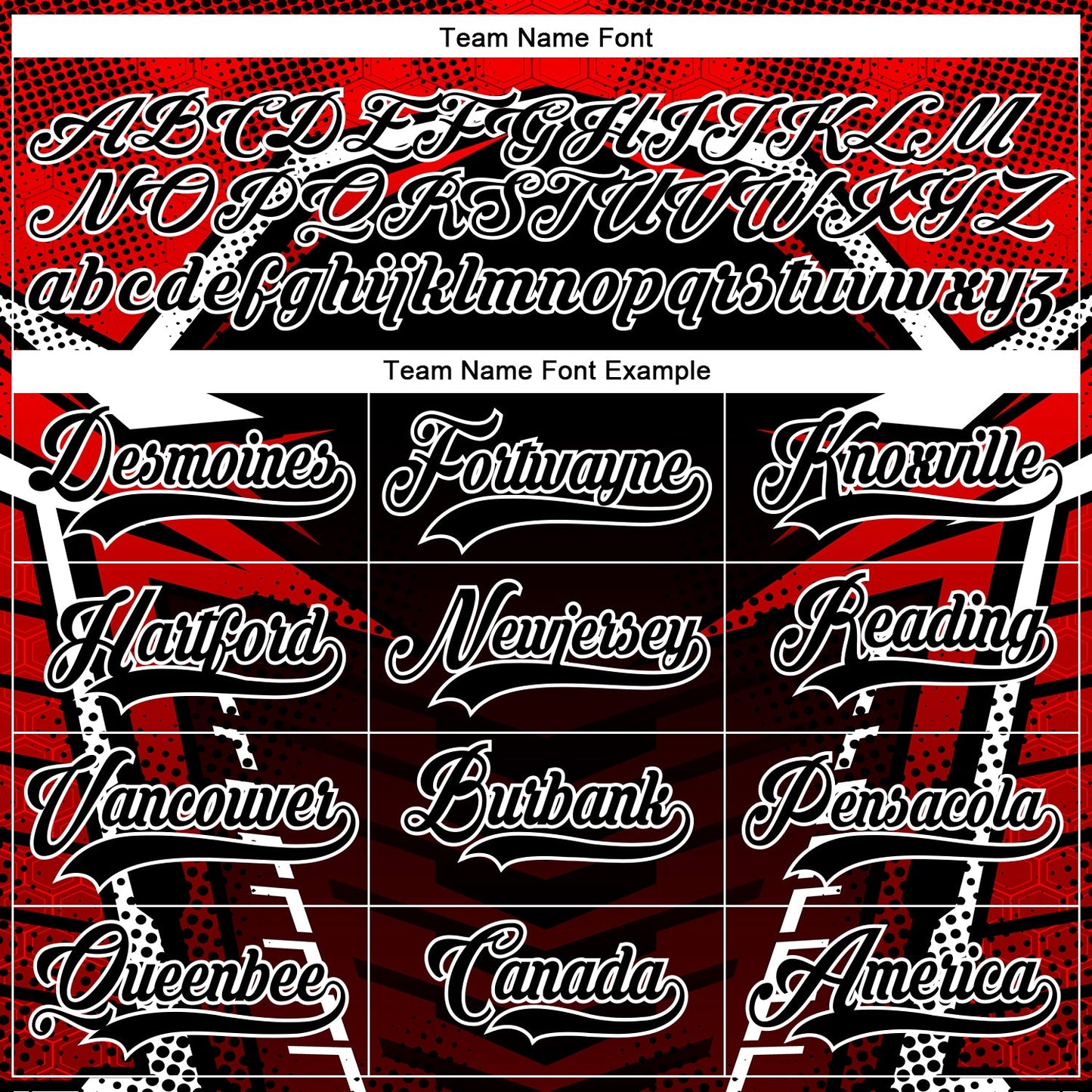 Custom Black Red-White 3D Pattern Cyber Mecha E-sport Hockey Jersey view 4