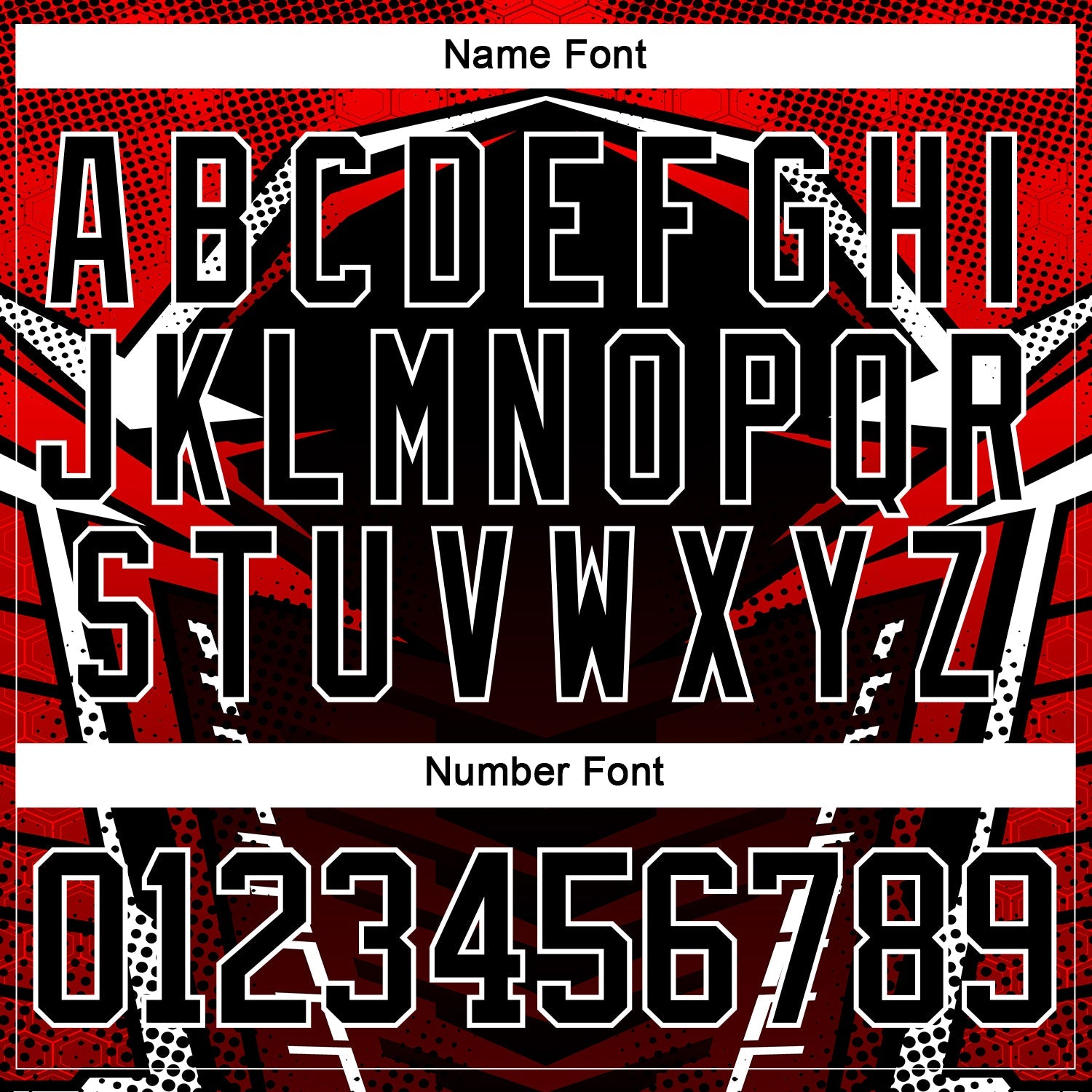 Custom Black Red-White 3D Pattern Cyber Mecha E-sport Hockey Jersey view 5
