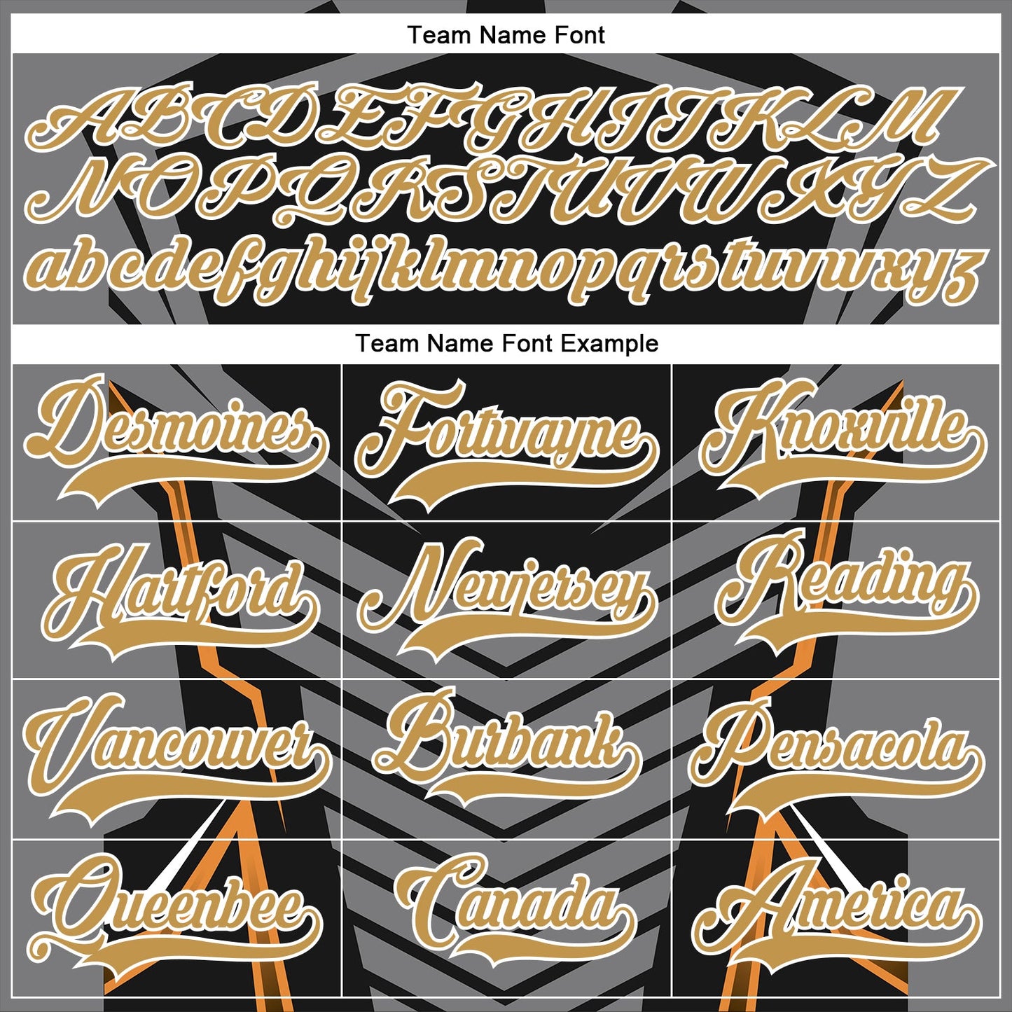 Custom Black Old Gold Gray Brown-White 3D Pattern Cyber Mecha E-sport Hockey Jersey view 4