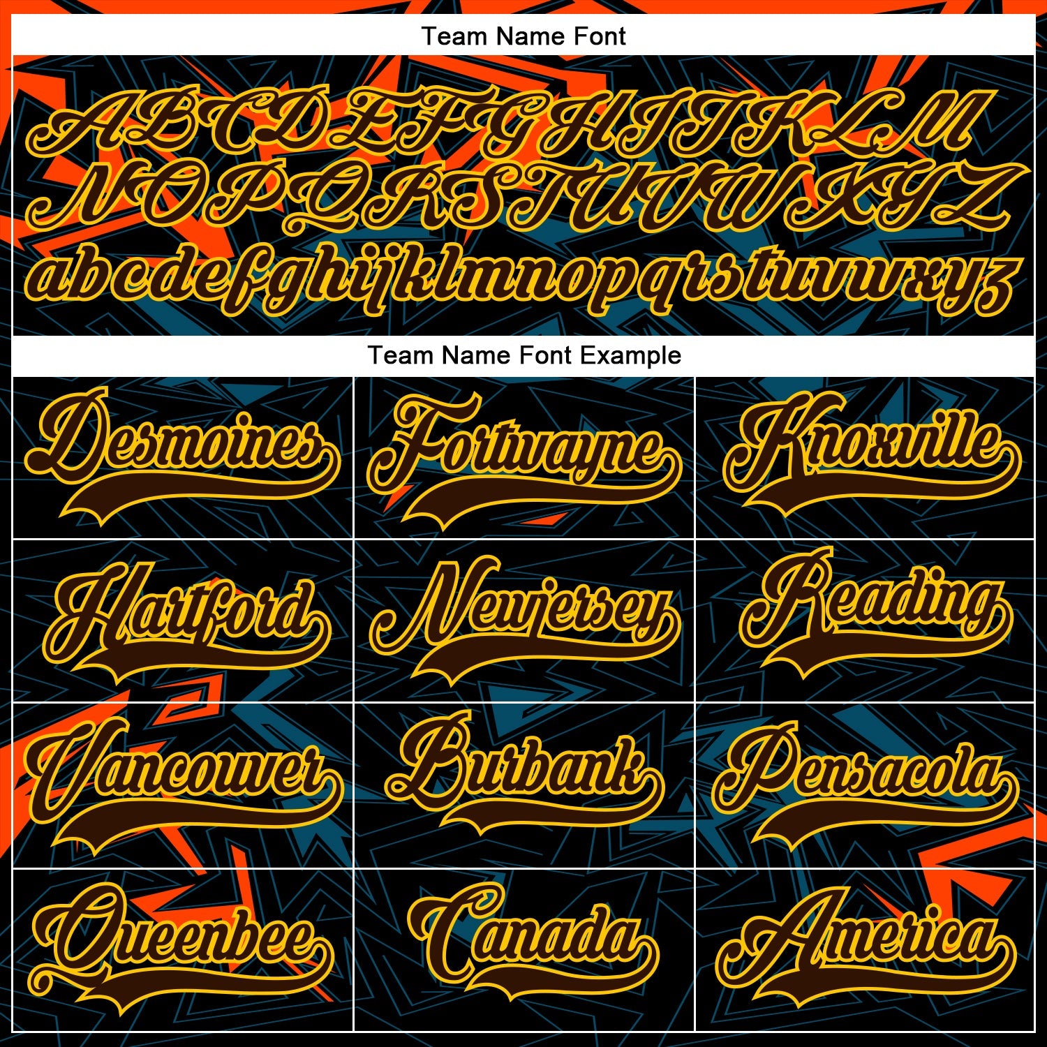 Custom Black Brown Yellow Orange Blue-White 3D Pattern Cyber Mecha E-sport Hockey Jersey view 4
