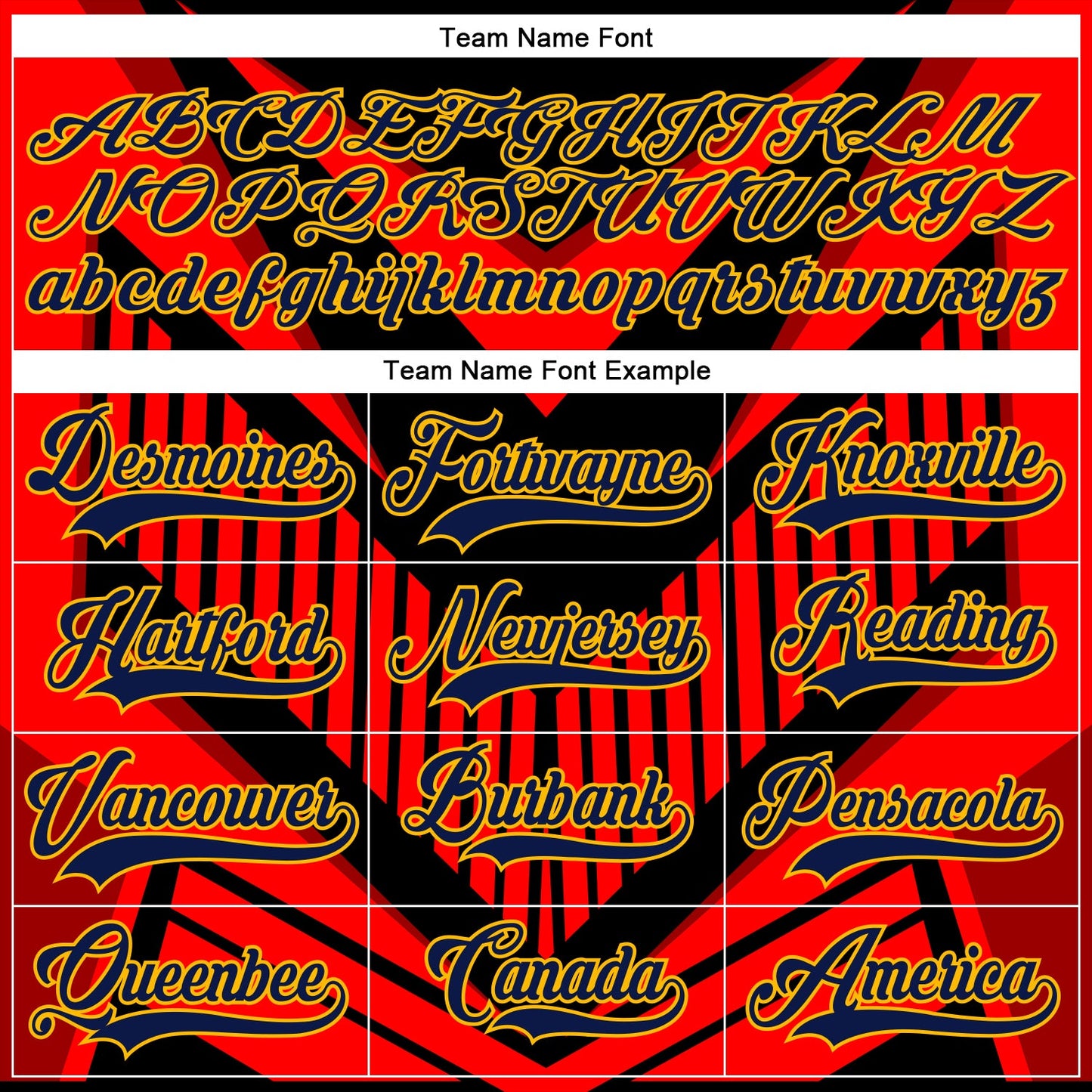 Custom Orange Navy Black-Gold 3D Pattern Cyber Mecha E-sport Hockey Jersey view 4