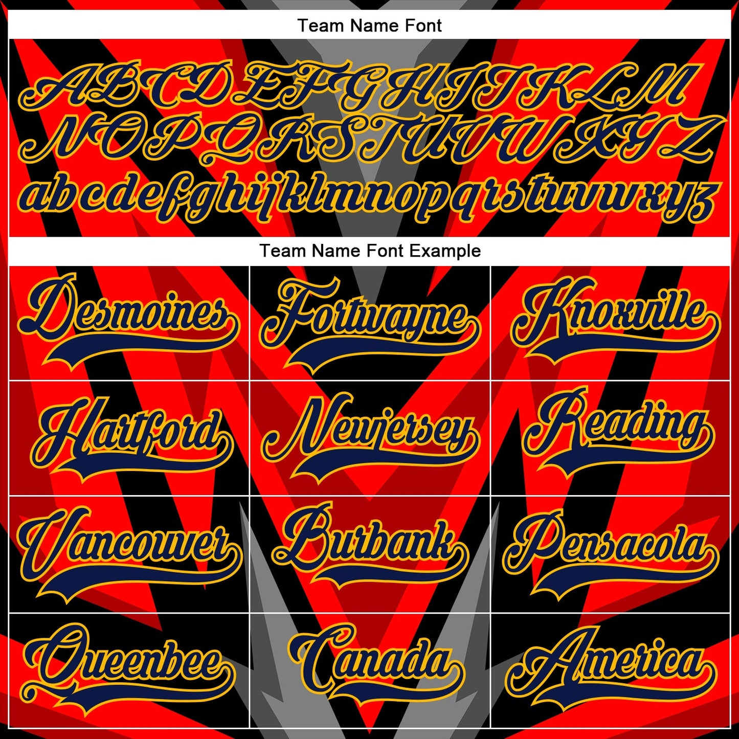 Custom Orange Navy Black Gray-Gold 3D Pattern Cyber Mecha E-sport Hockey Jersey view 4