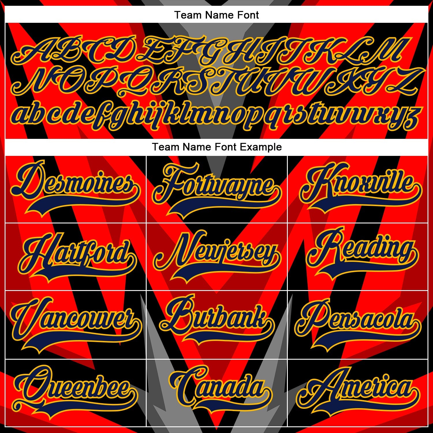 Custom Orange Navy Black Gray-Gold 3D Pattern Cyber Mecha E-sport Hockey Jersey view 4